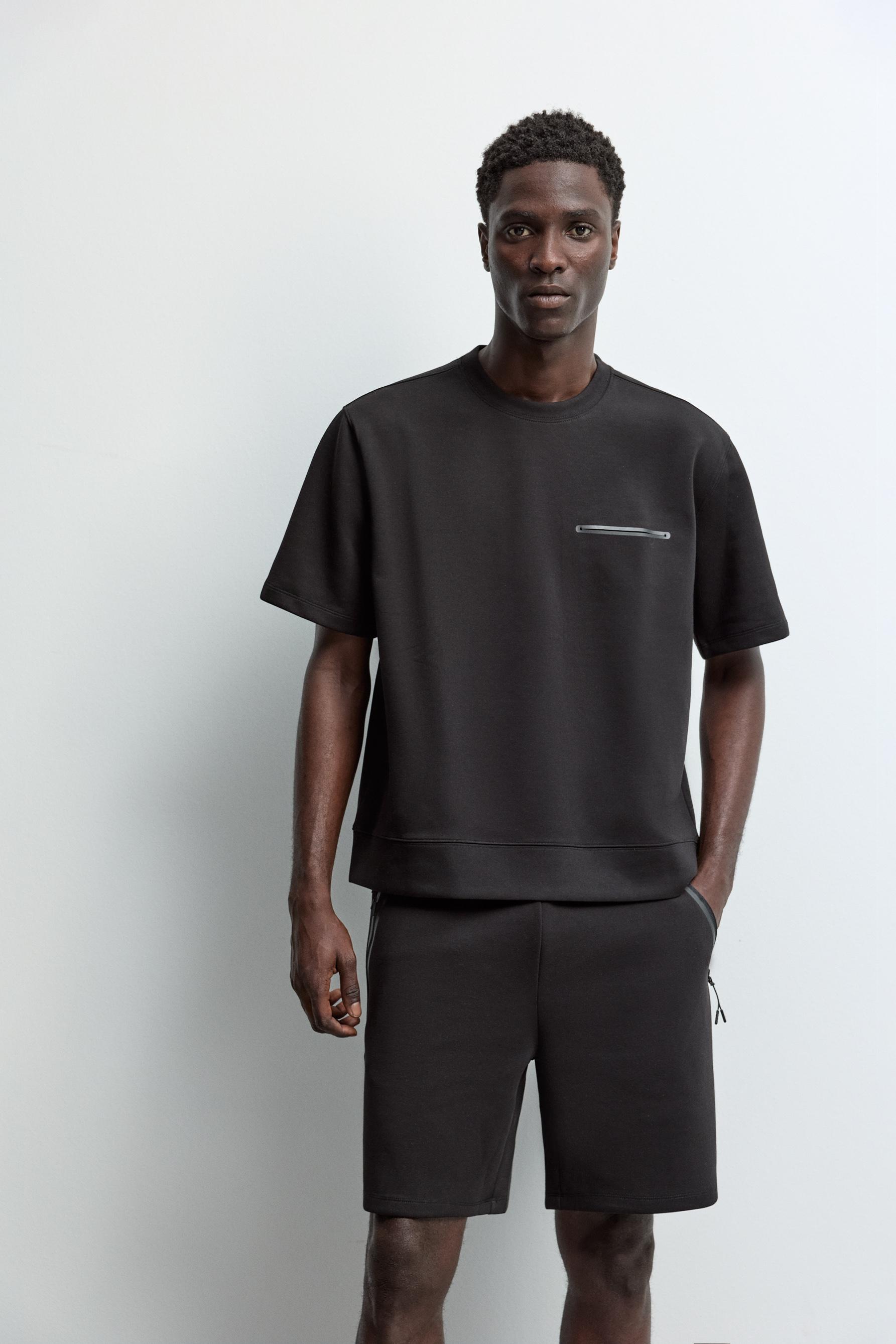 Interlock Sports T-shirt — BLACK