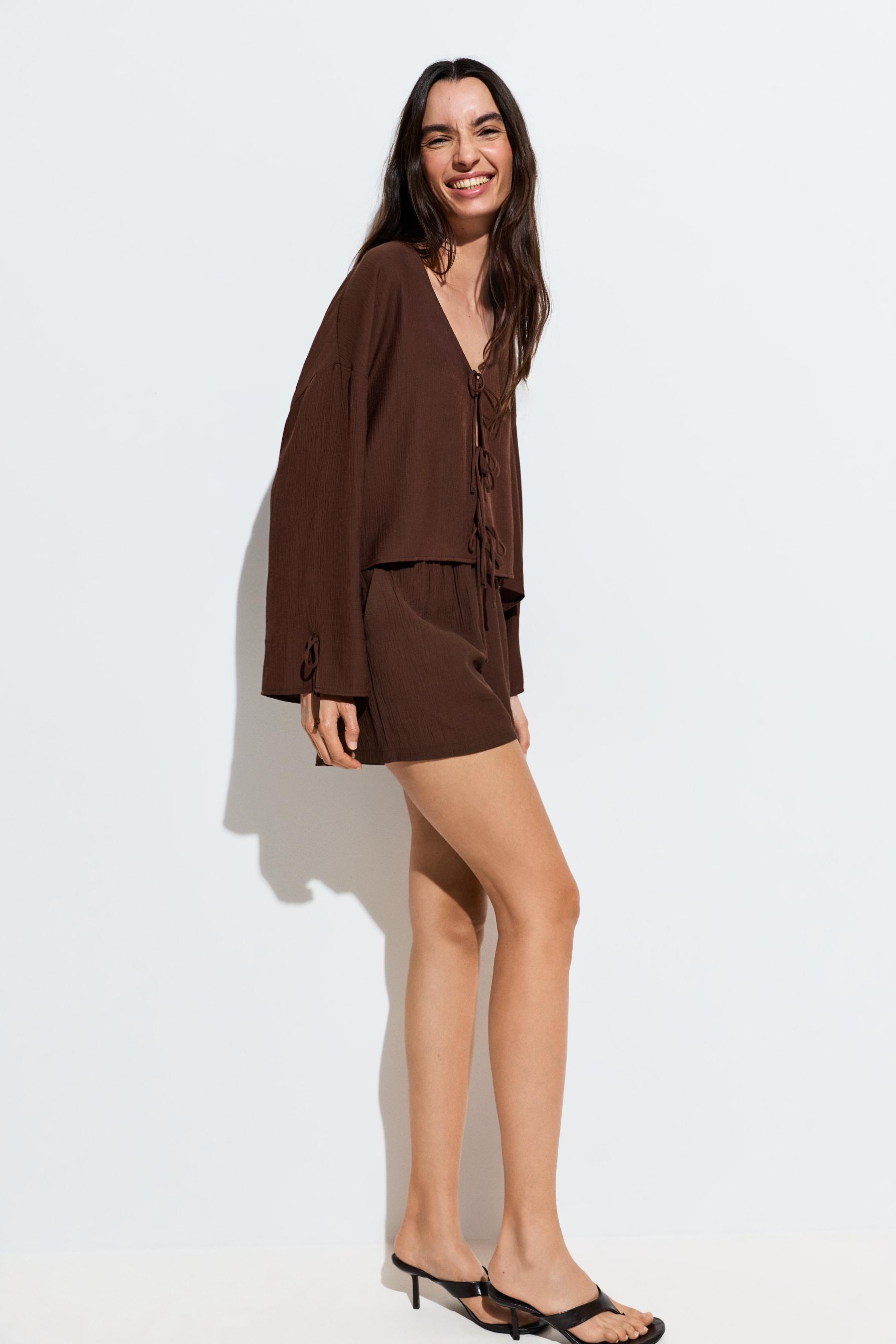 Textured shorts — OCHRE