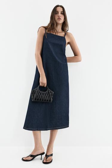 Lightweight denim dress — NAVY 5