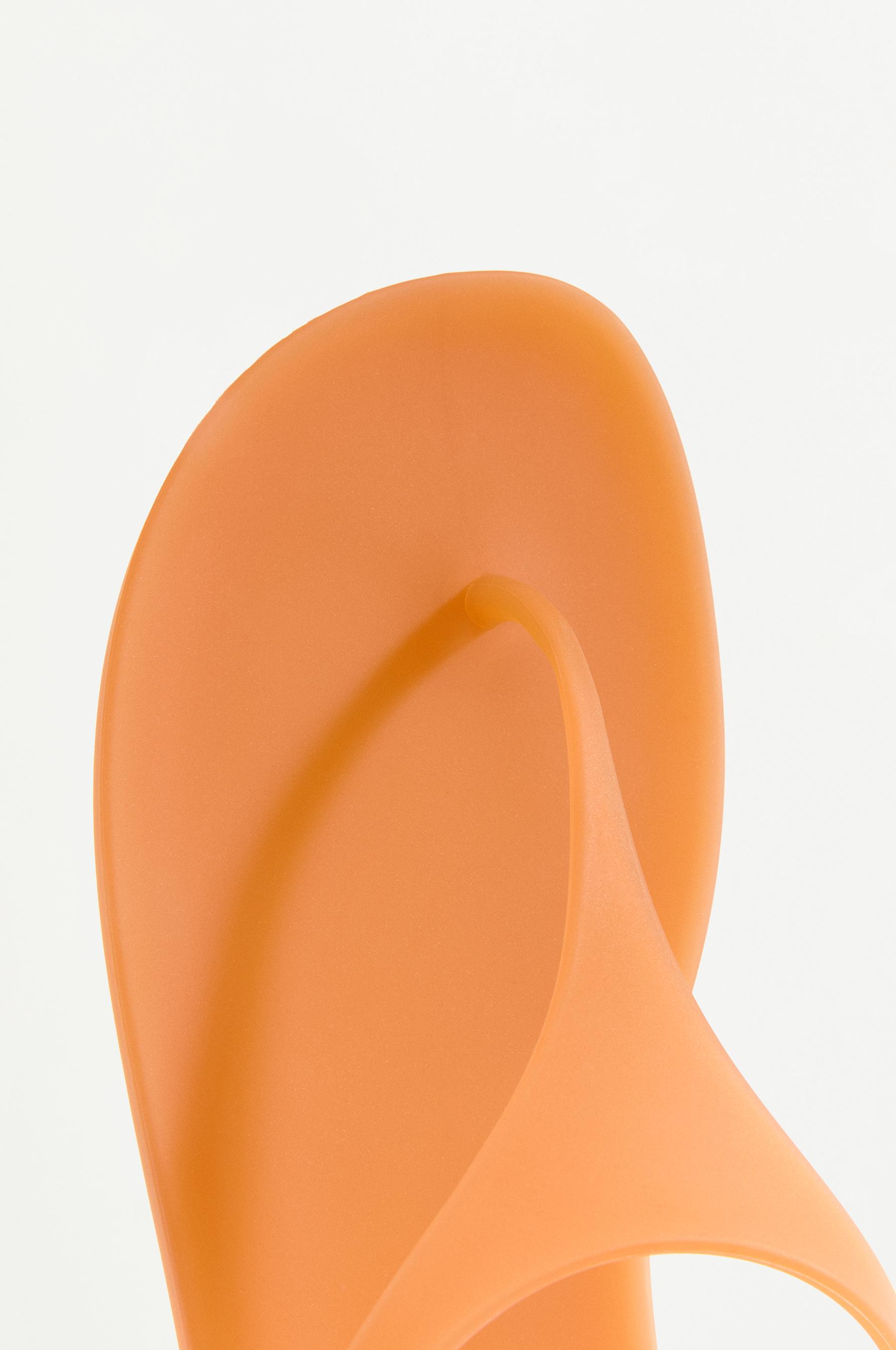 Strap pool slides — BURNT ORANGE