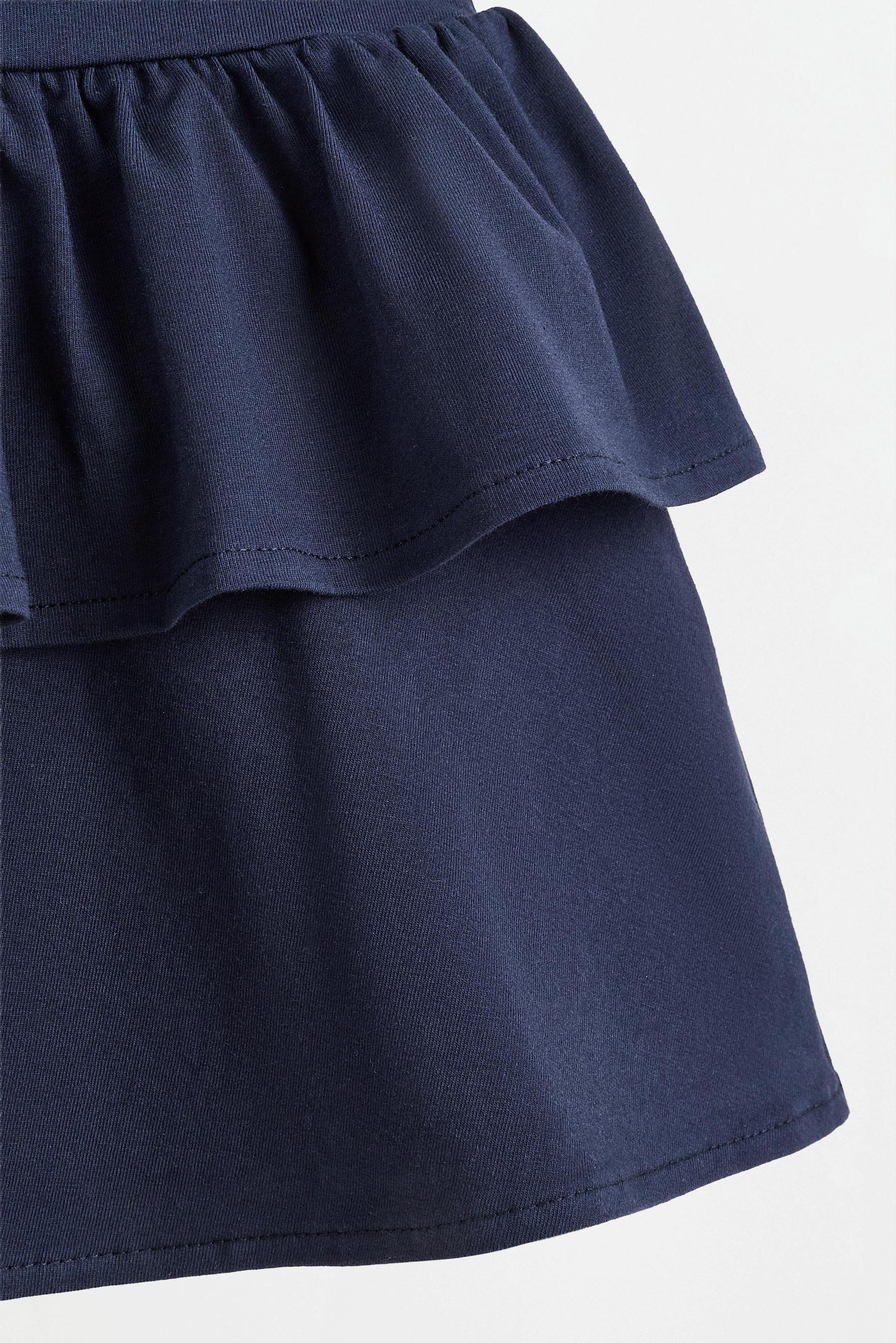 Ruffled skirt — NAVY