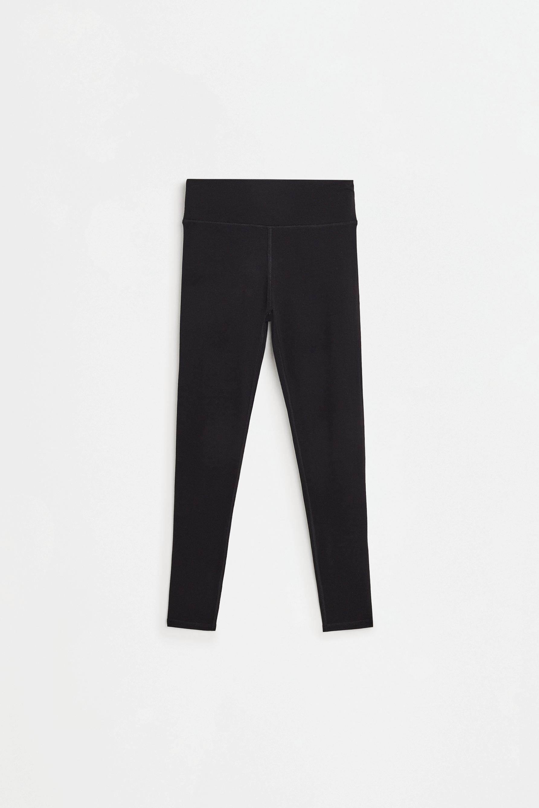 LIGHT WEIGHT thermal comfort leggings — BLACK