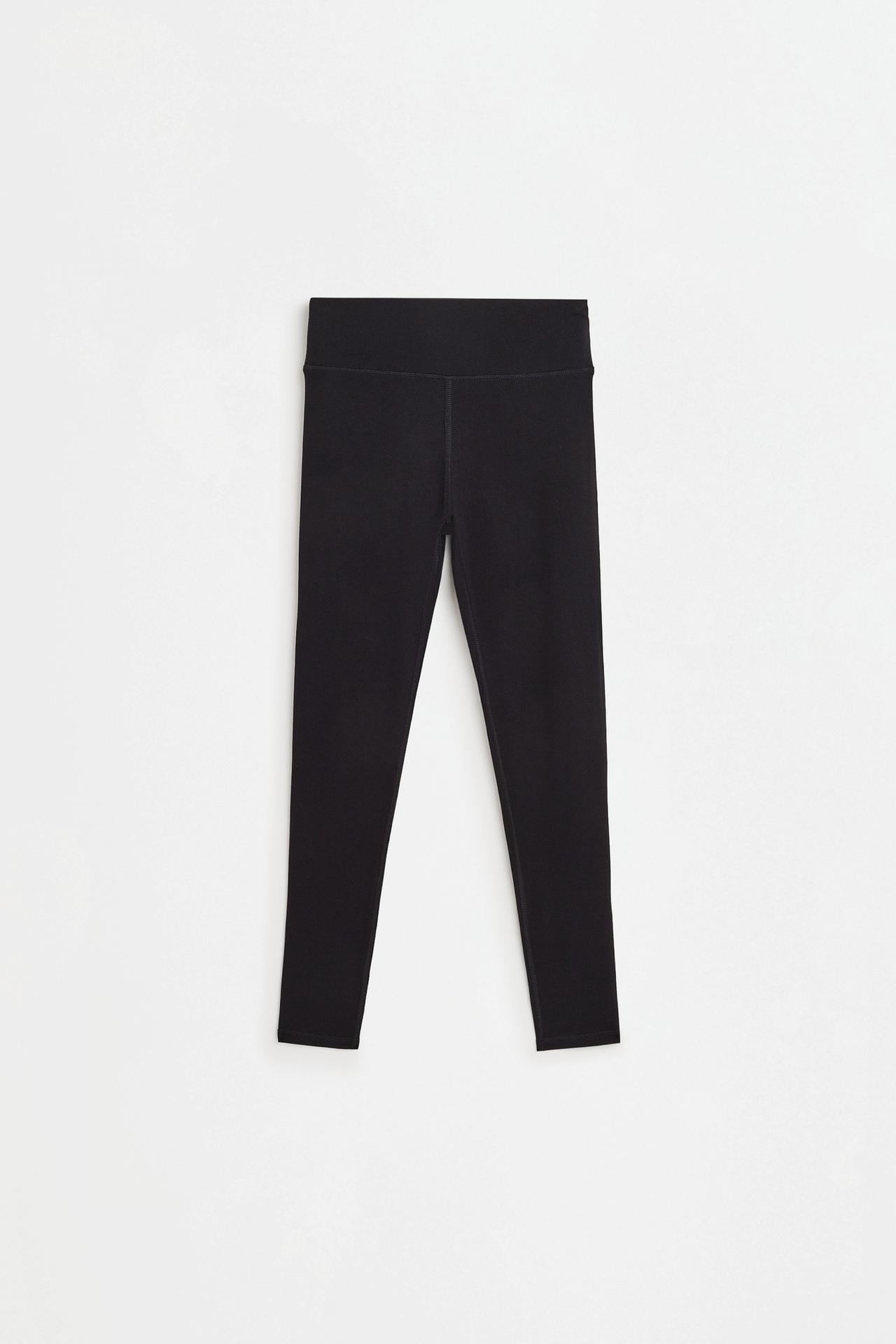 LIGHT WEIGHT thermal comfort leggings — BLACK
