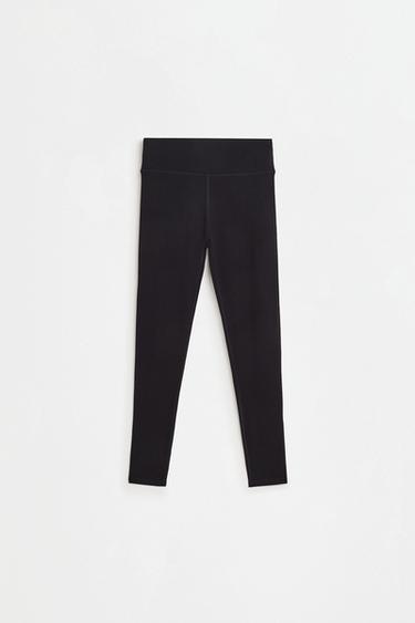 LIGHT WEIGHT thermal comfort leggings — BLACK 6