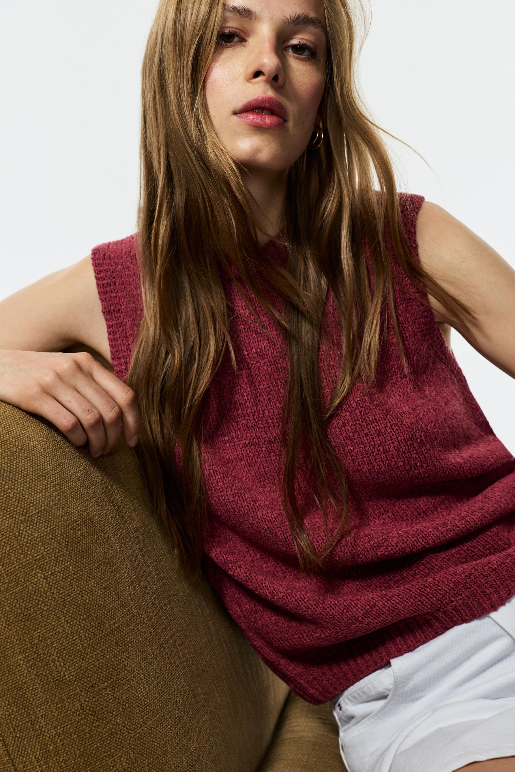 Knit top — PINK