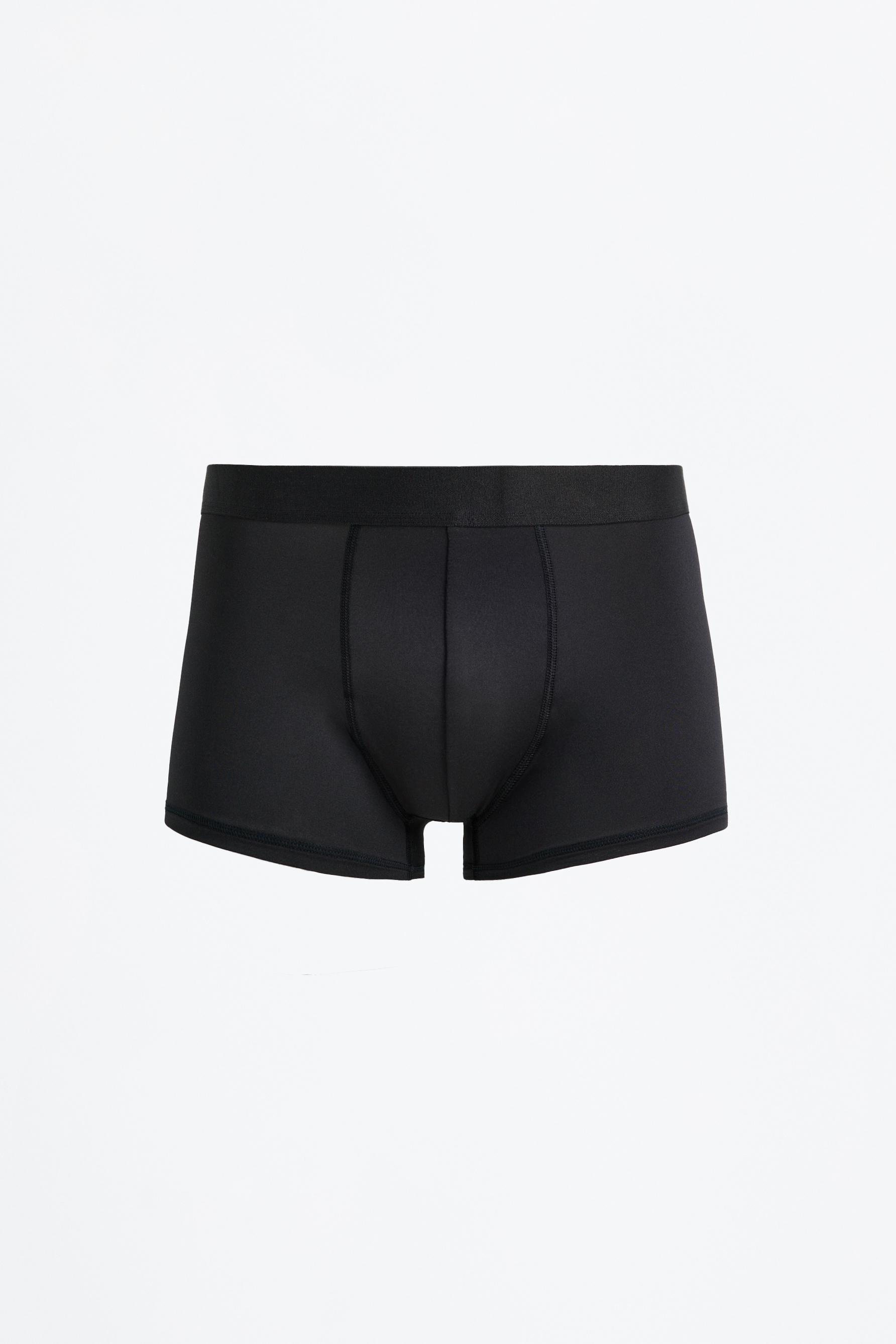 Microfibre boxers (Pack 3) — KHAKI