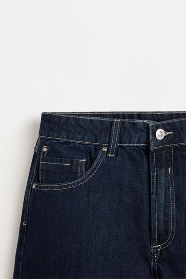 Denim Bermuda shorts — FADED NAVY 7