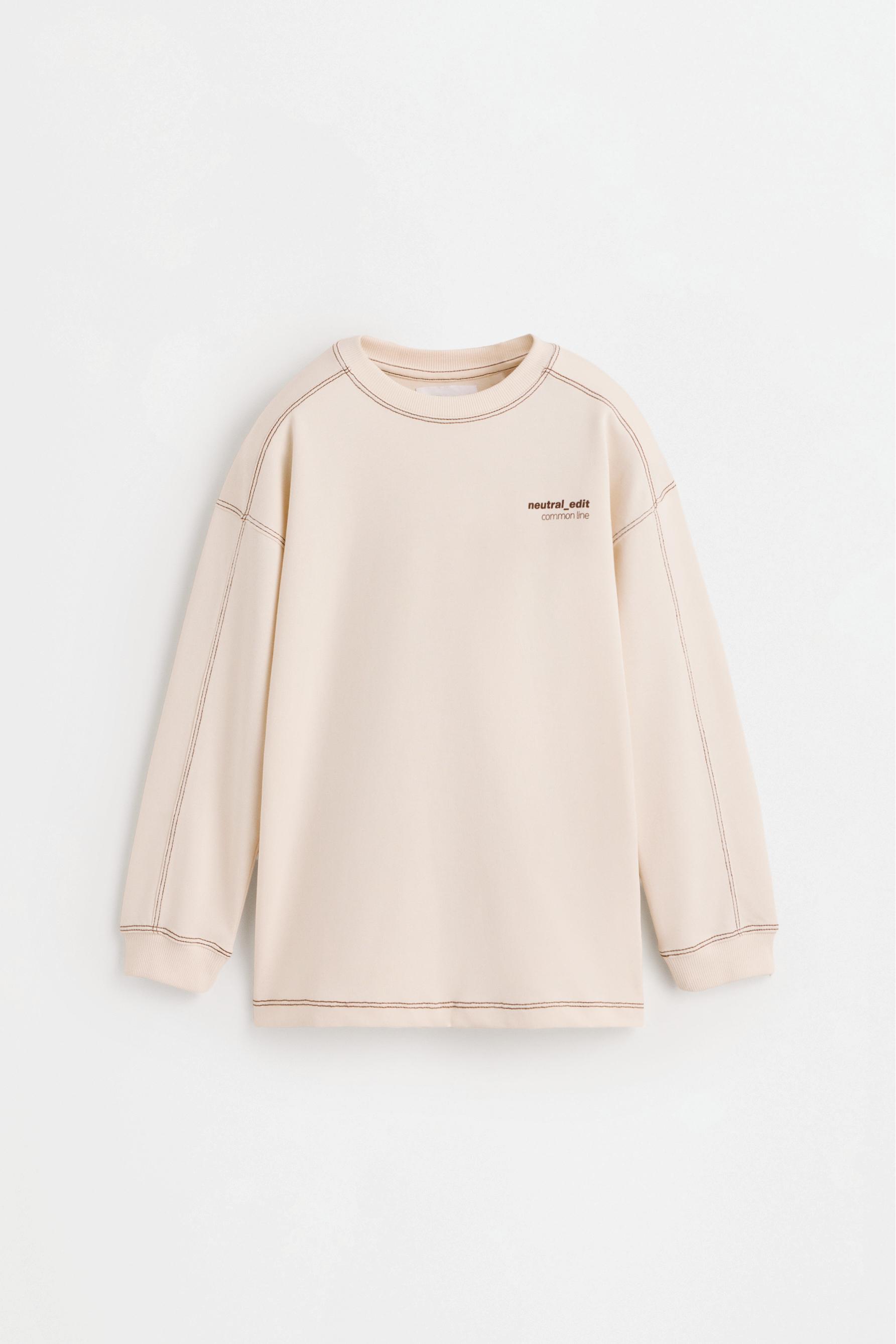 Camiseta heavy jersey costuras contraste