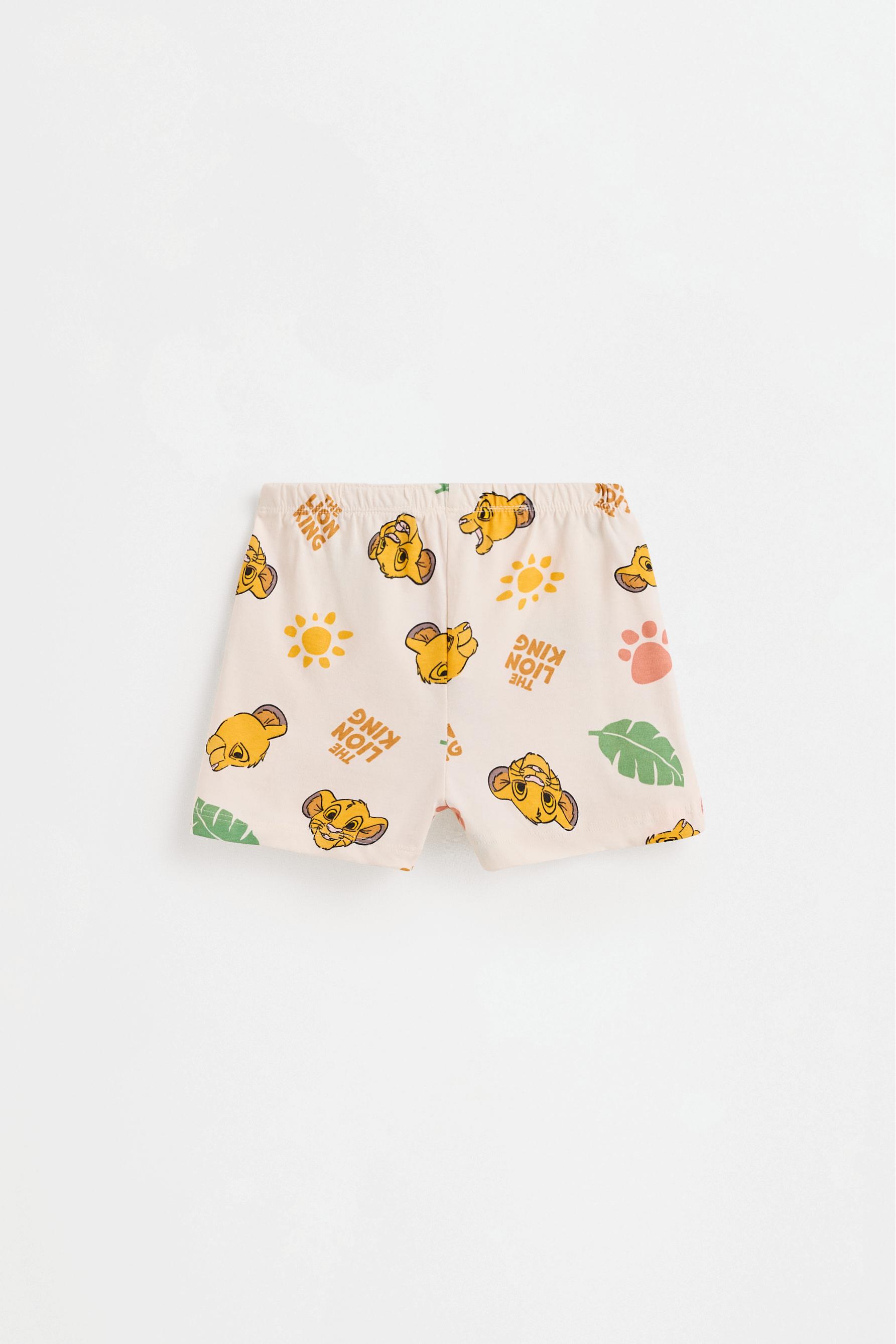 The Lion King ©Disney short pyjamas — LIGHT BEIGE (alternate view)