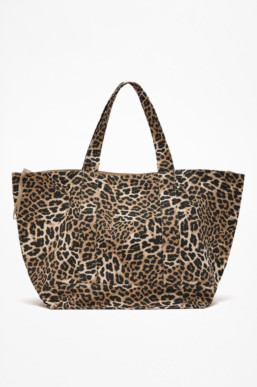 Bolso shopper animal print Bandolera BOLSOS Mujer Lefties