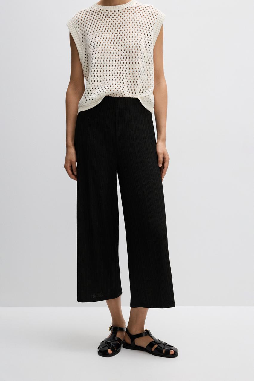 Culottes Trousers CLOTHING Woman Lefties Morocco