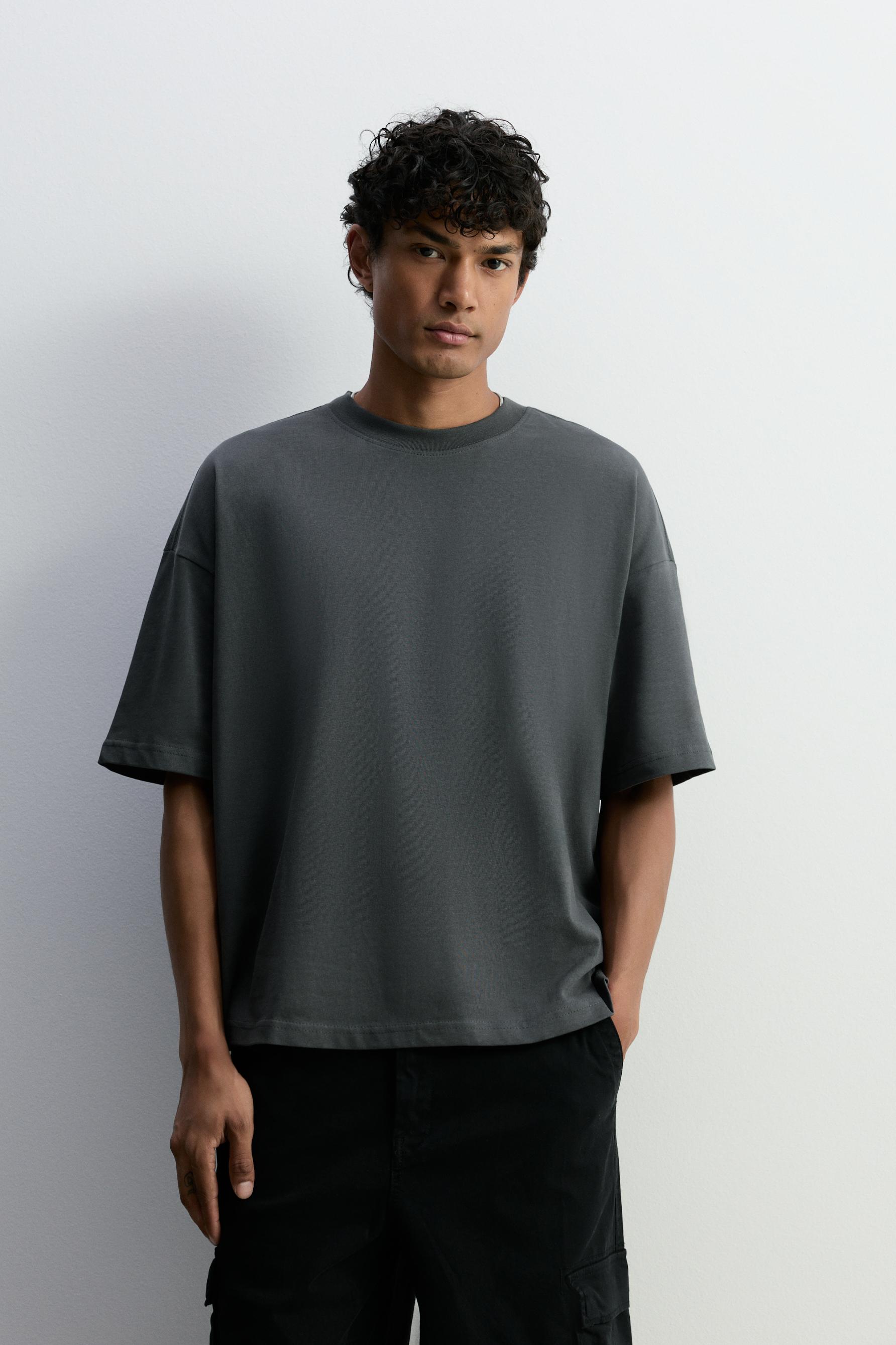 Camiseta estampado trasero