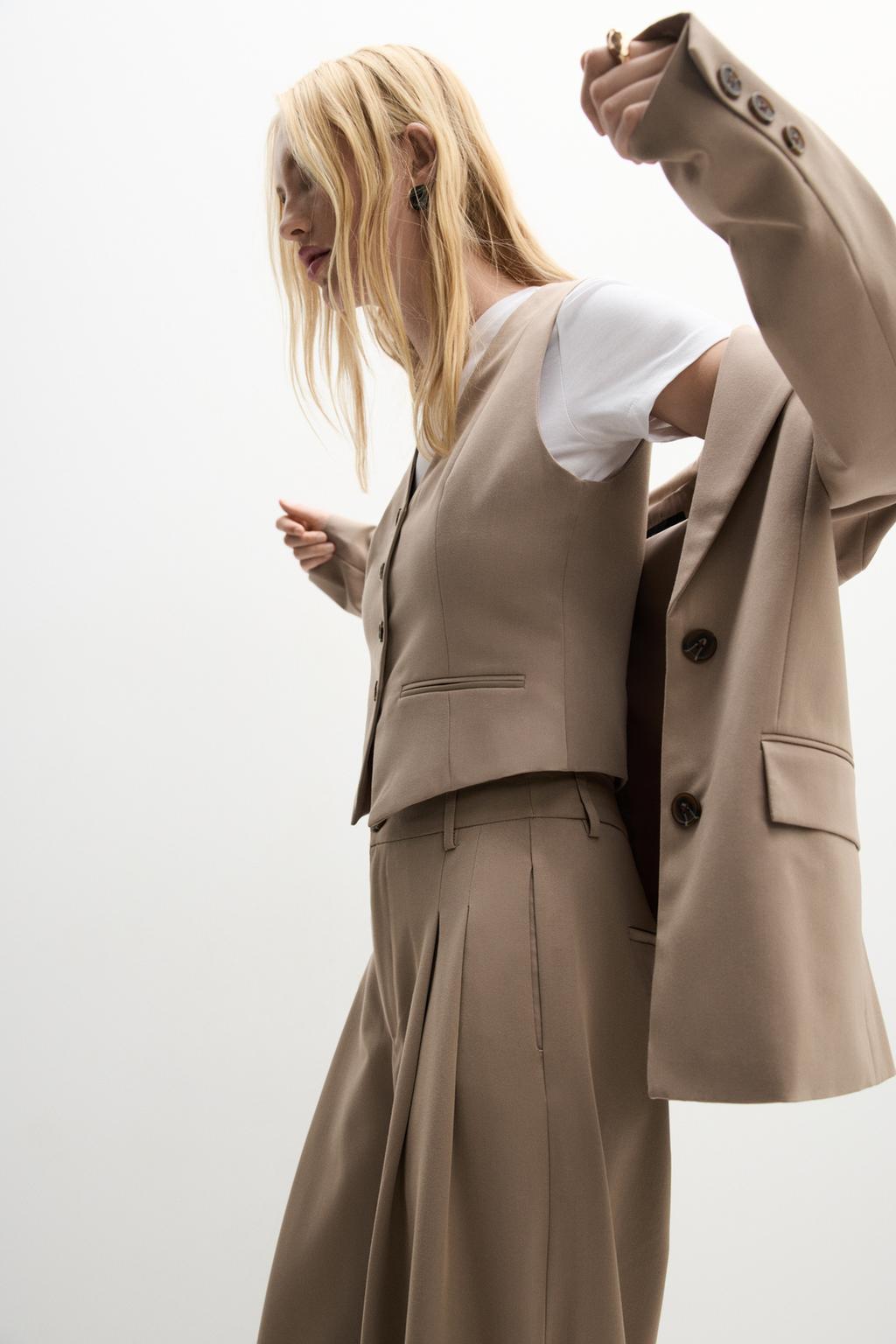 Blazer traje oversize