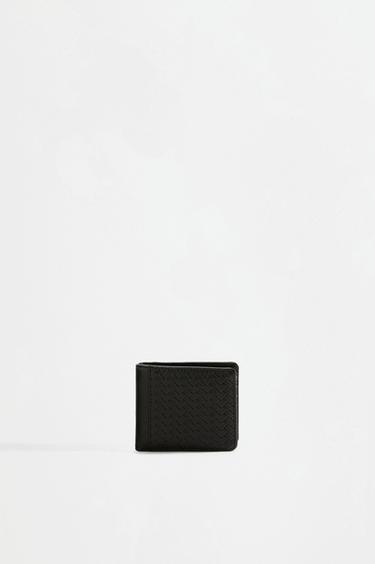 Woven wallet — BLACK 1
