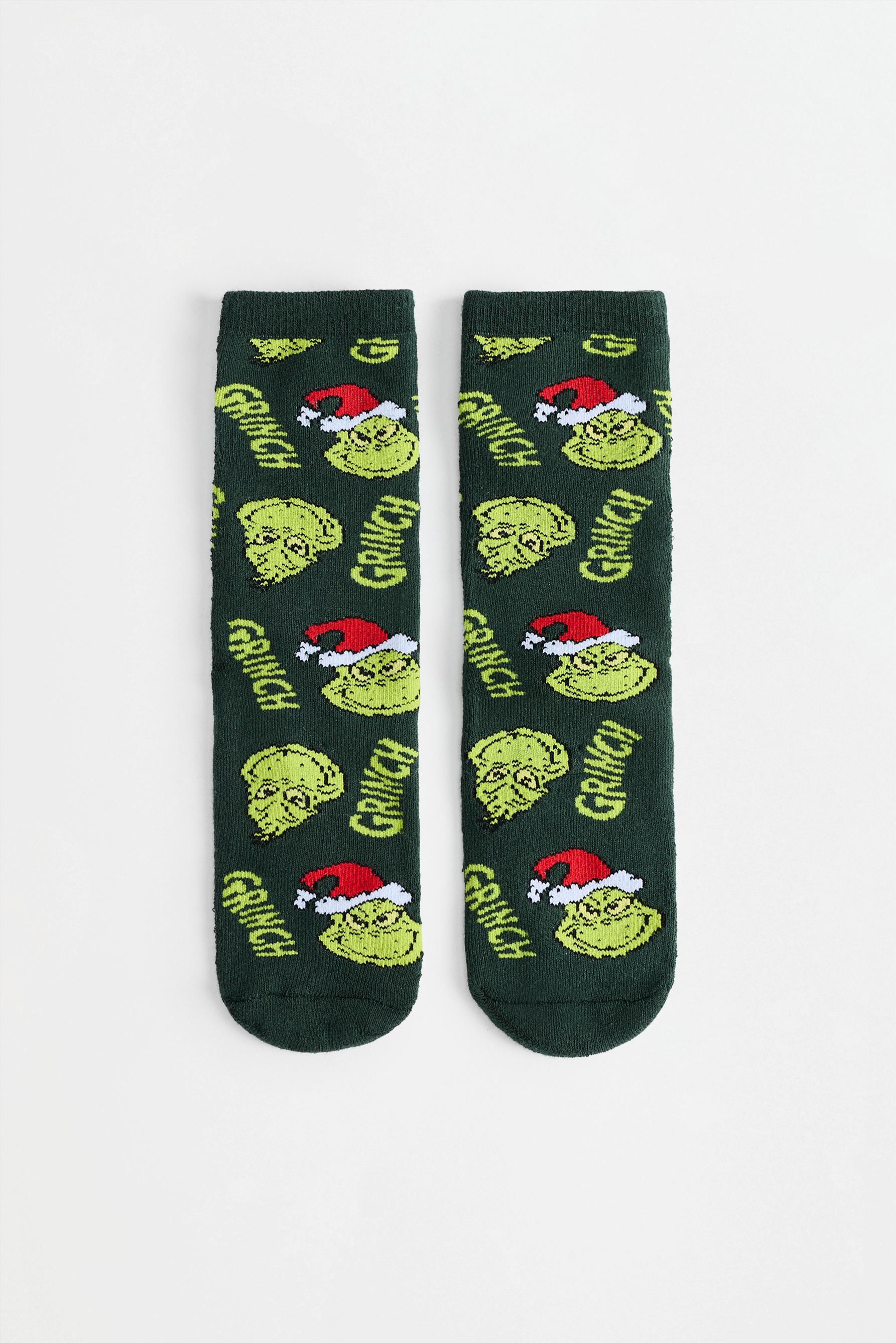Mujer | Calcetines homewear El Grinch TM & © 2026 DSE