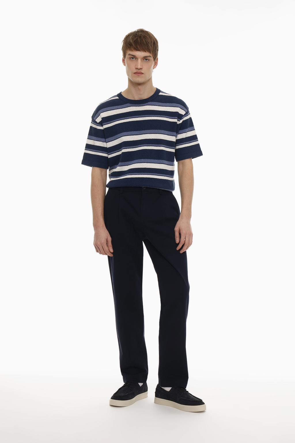 Relaxed fit chino trousers