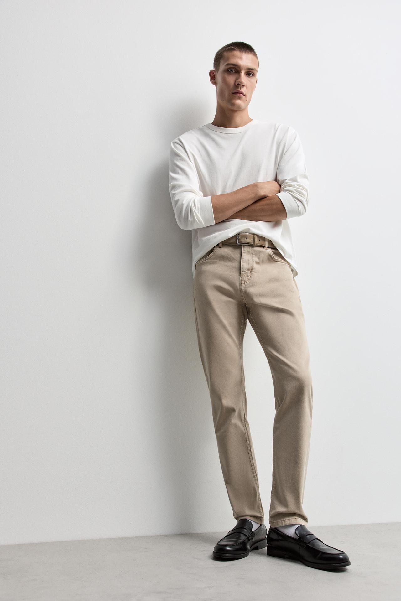 Slim jeans — PALE OCHRE