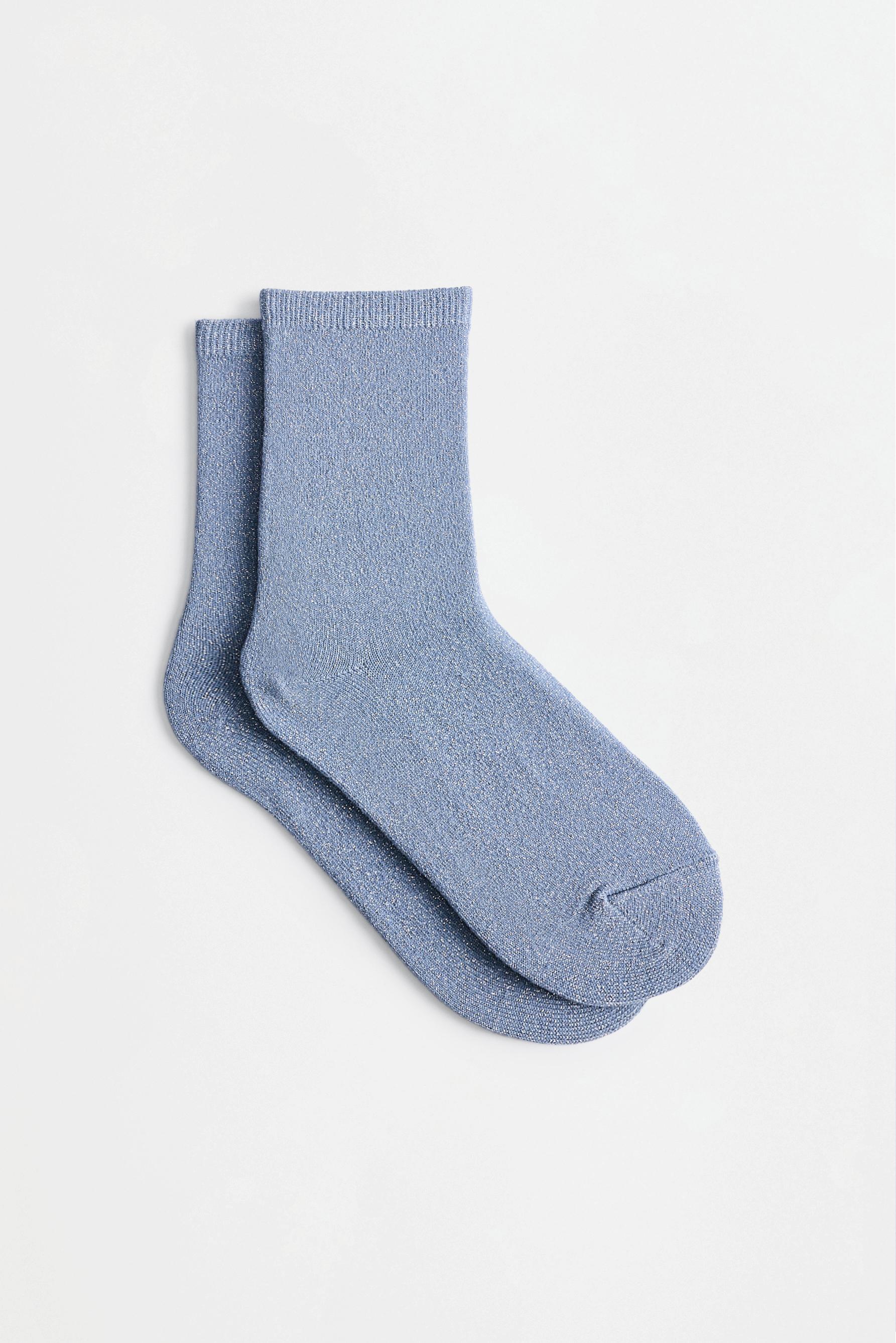 Mixed long socks (7-pack) — BLUE TONES