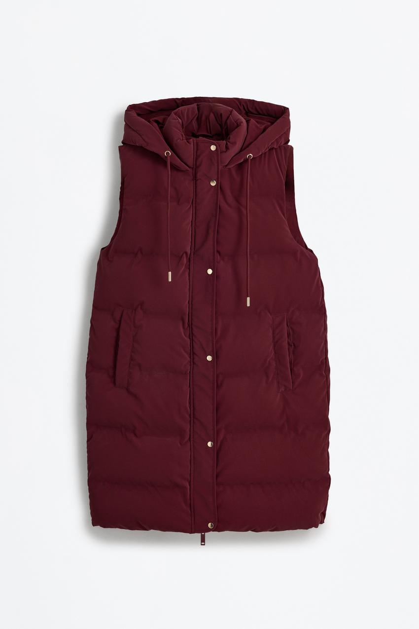 Chaleco largo acolchado Cazadoras Abrigos ROPA Mujer