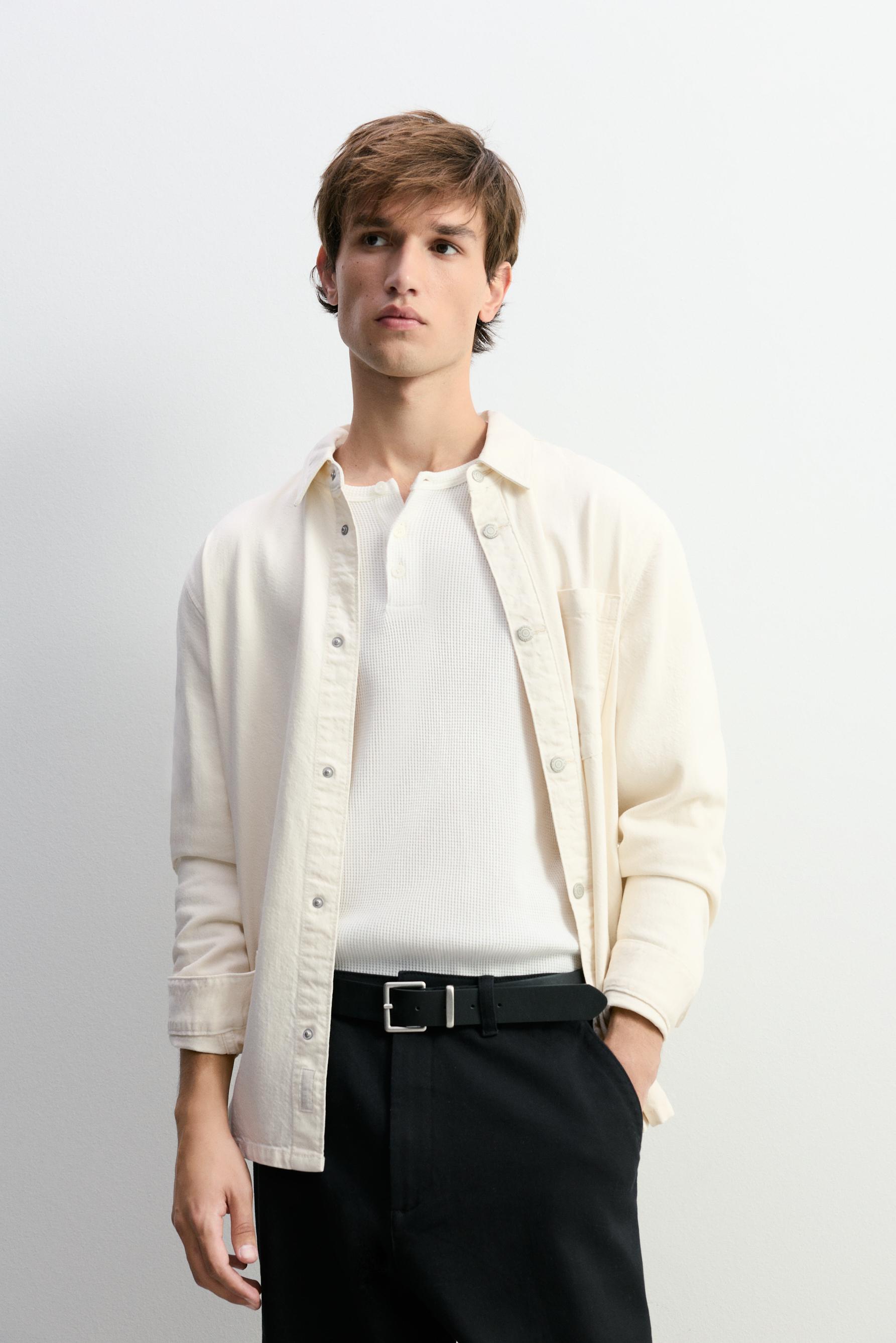 Sobrecamisa denim ligero