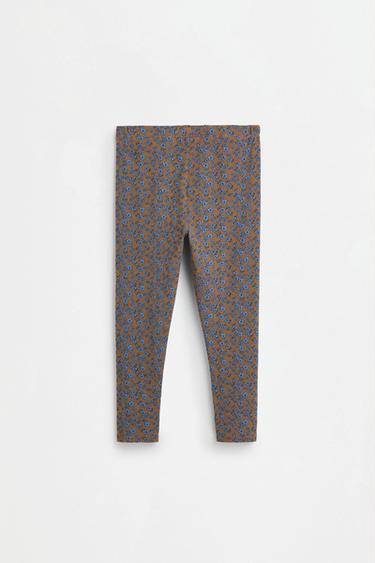 Sweatshirt and ribbed leggings set — CHOCOLATE 5