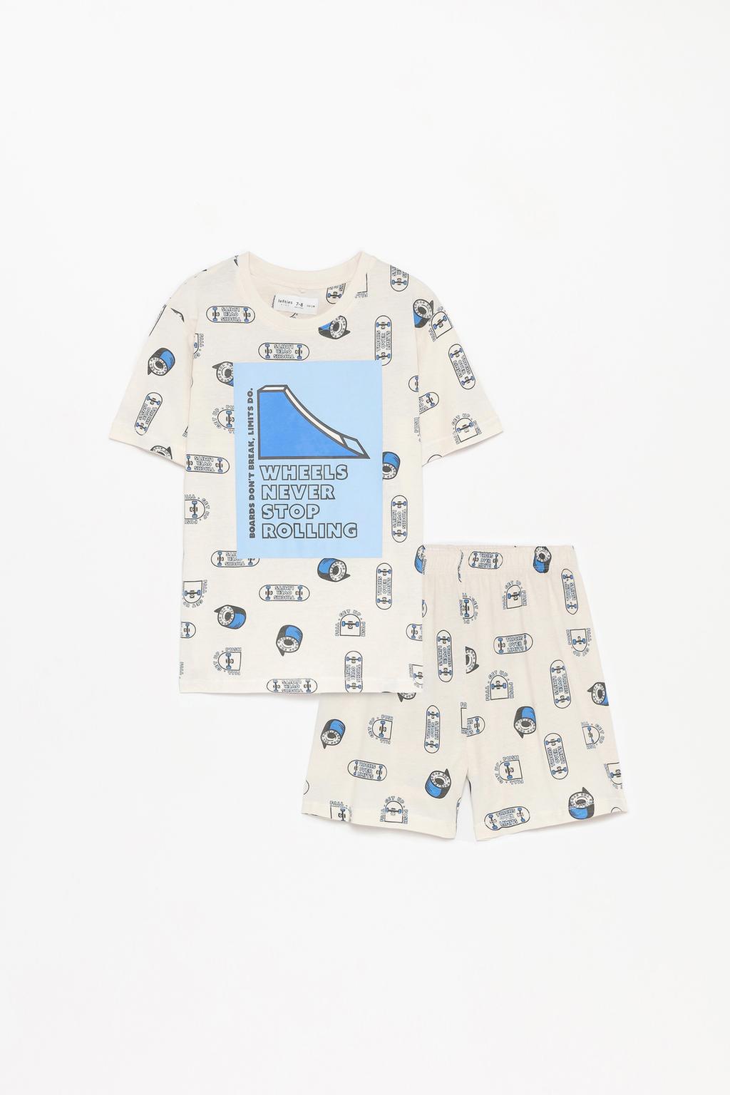 Short printed pyjamas