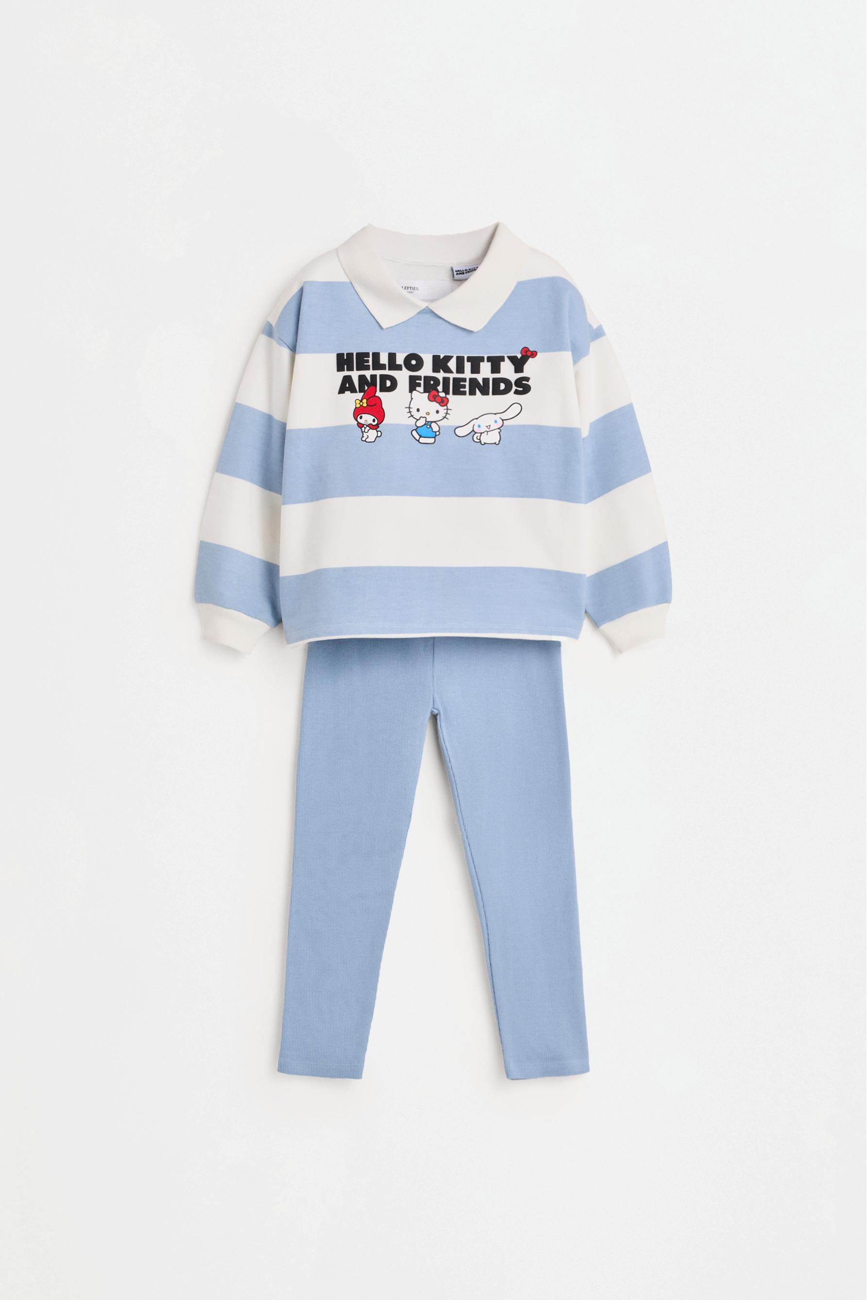 Hello Kitty ©SANRIO sweatshirt and leggings co-ord — ECRU