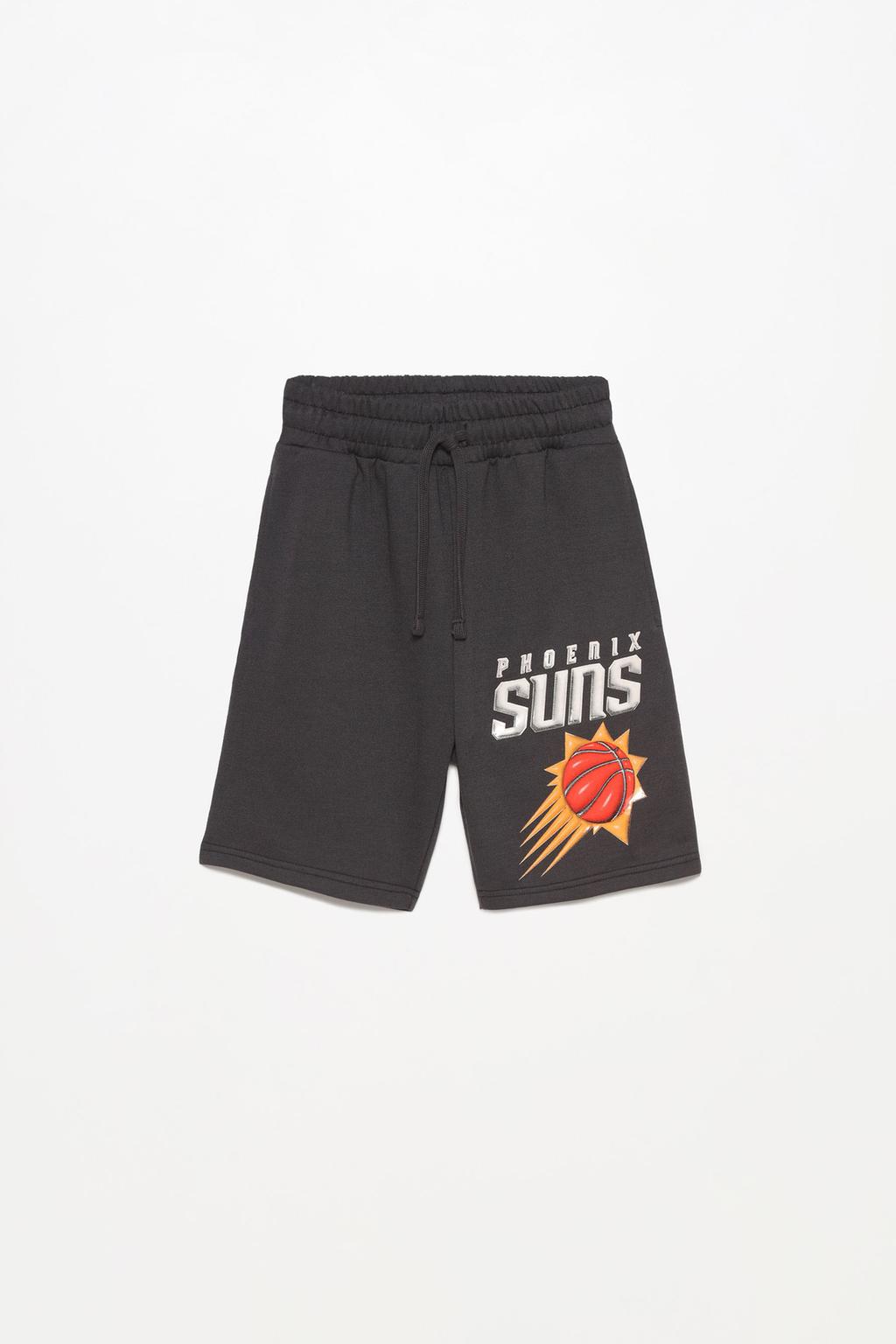 Rubberised Phoenix NBA plush Bermuda shorts