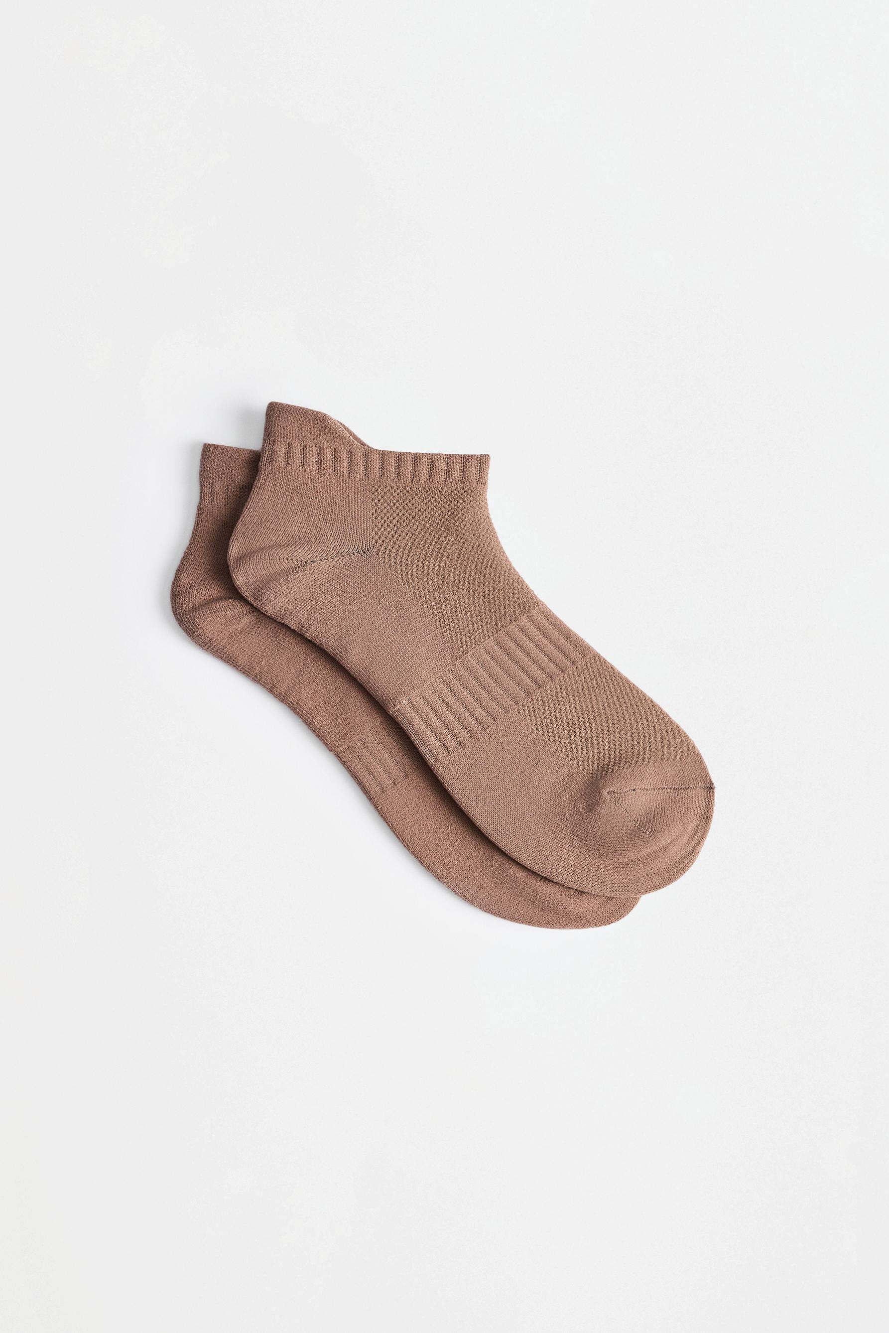 Sports ankle socks (5-pack) — LEOPARD PRINT