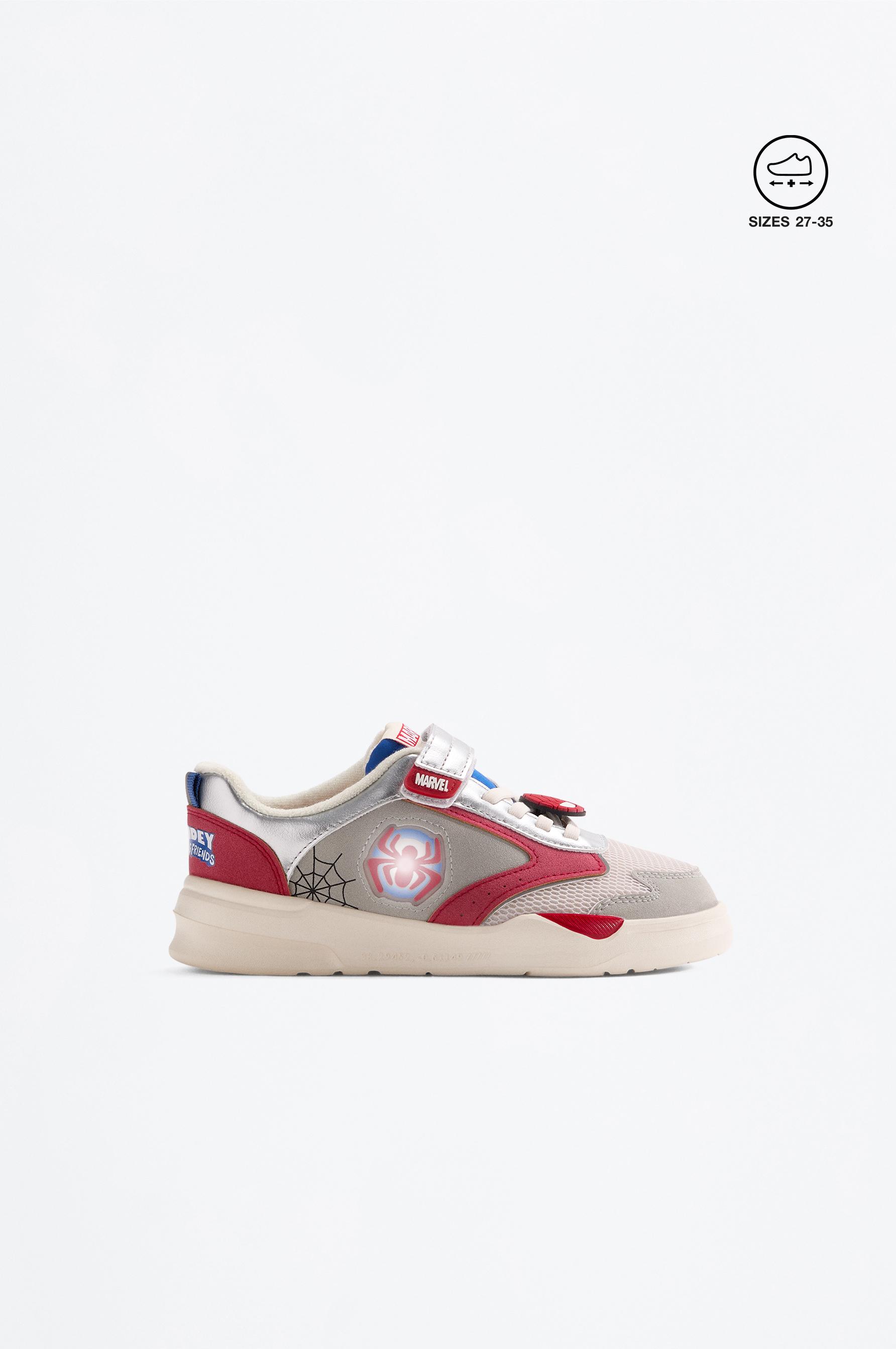 Spider-Man ©Marvel light-up sneakers — SILVER