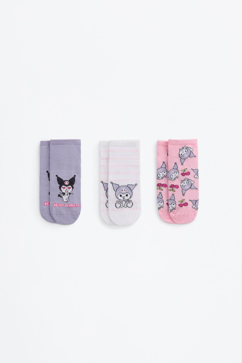 Pack 3 calcetines Hello Kitty ©SANRIO tobilleros