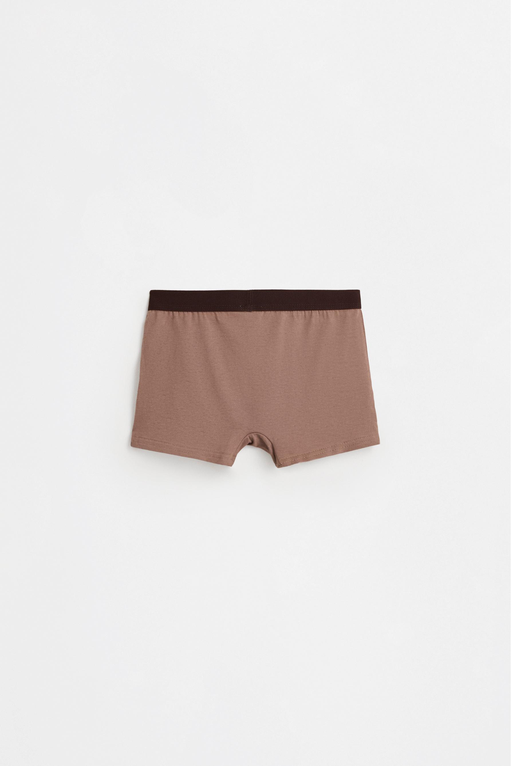 Plain Boxer Briefs (7-Pack) — GREEN MARL