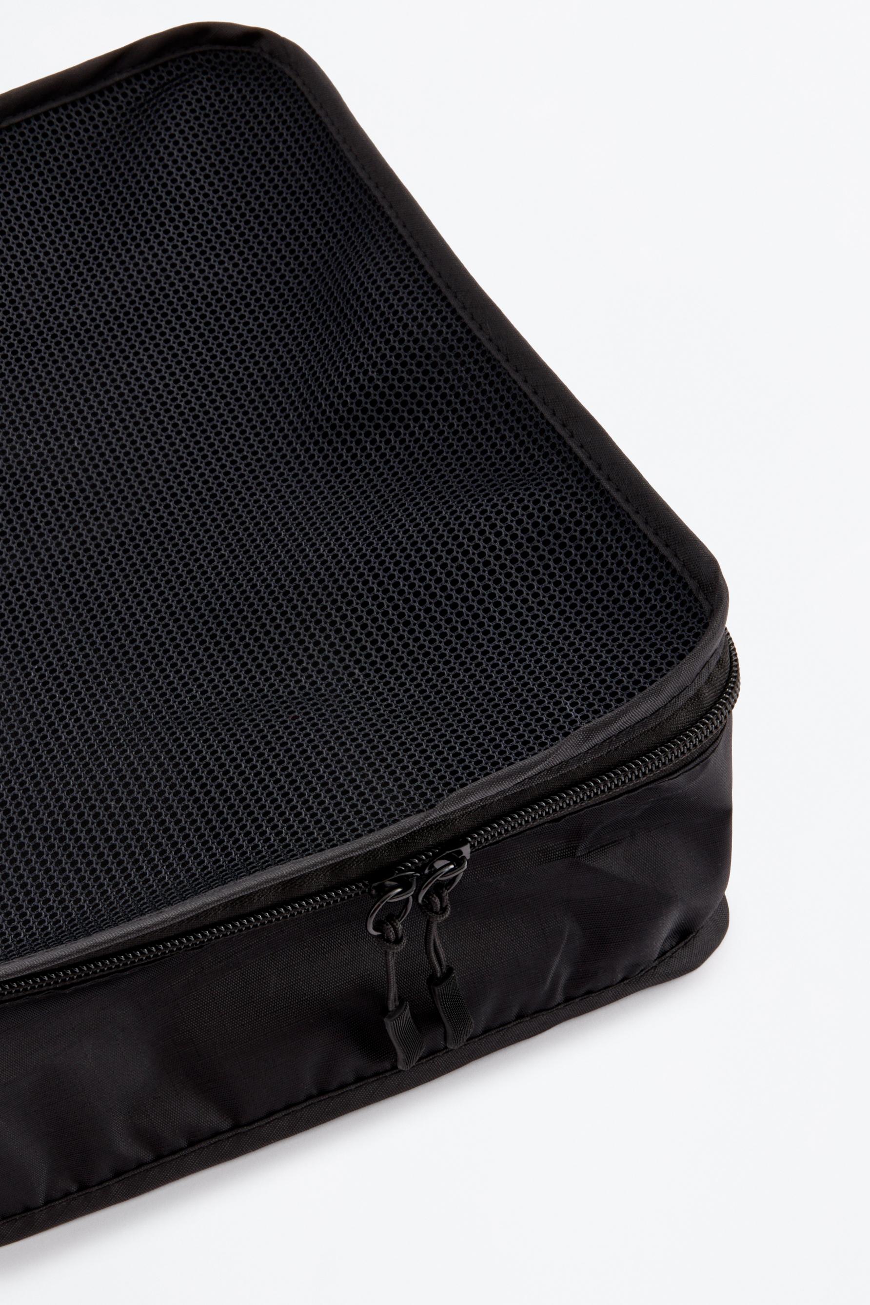 Set of 3 travel organizers — BLACK
