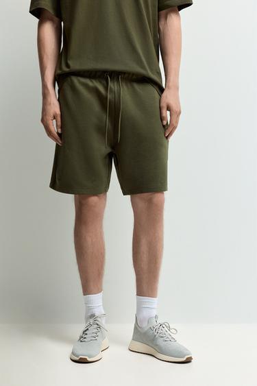 Kappa x Lefties tracksuit Bermuda shorts — DARK KHAKI 2