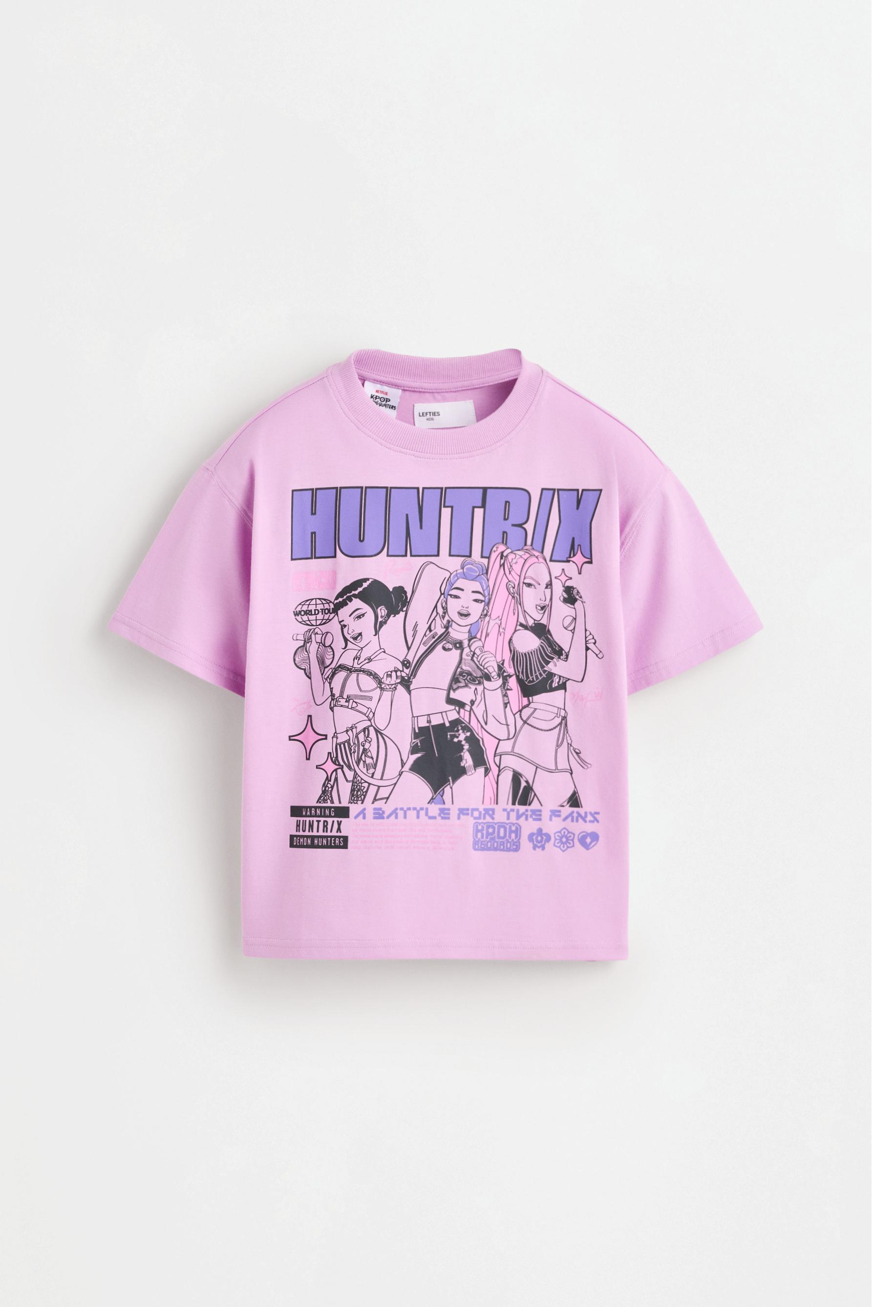 Huntrix K-Pop Demon Hunters ™/© Netflix T-shirt — PALE LILAC