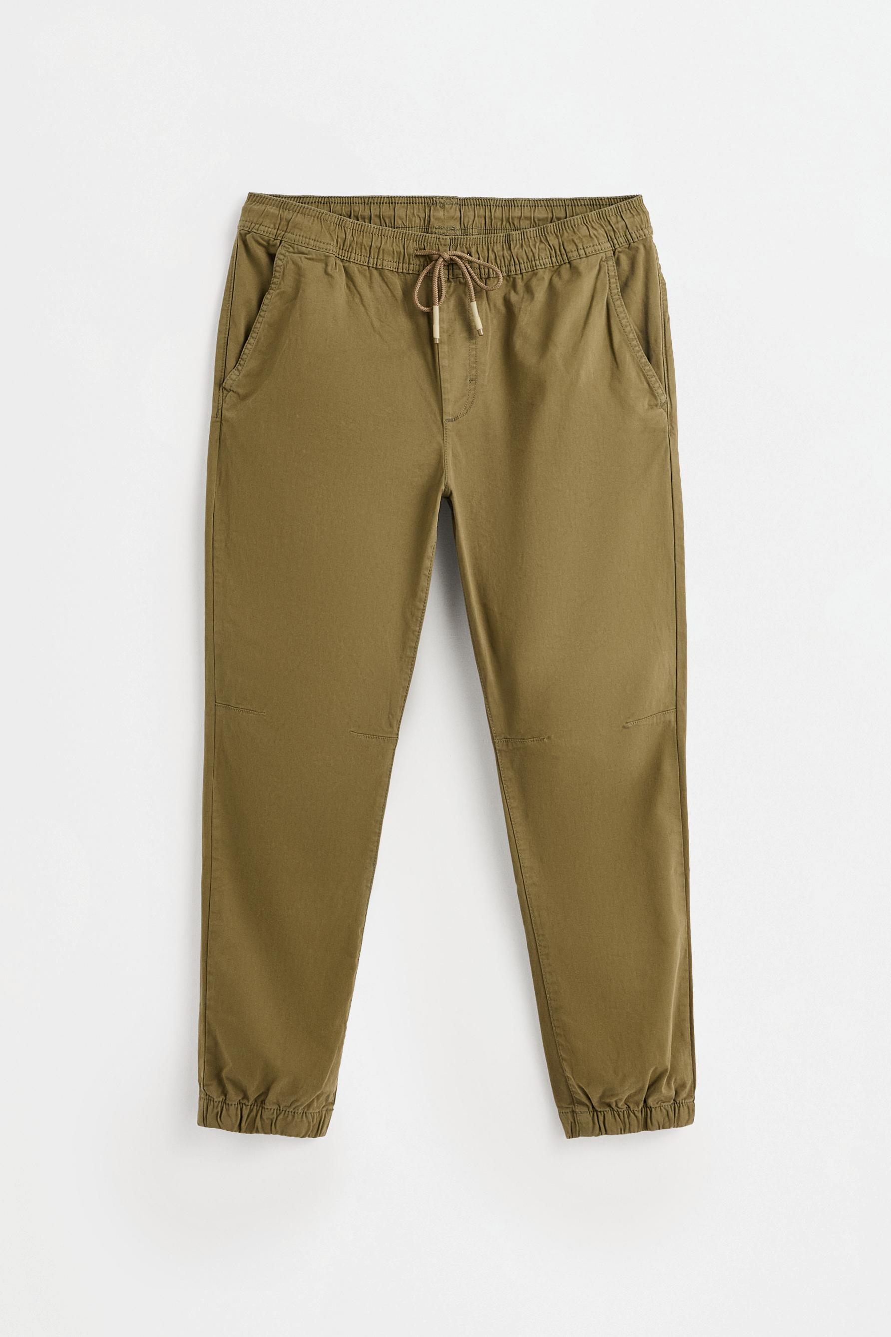 Slim fit joggers — KHAKI