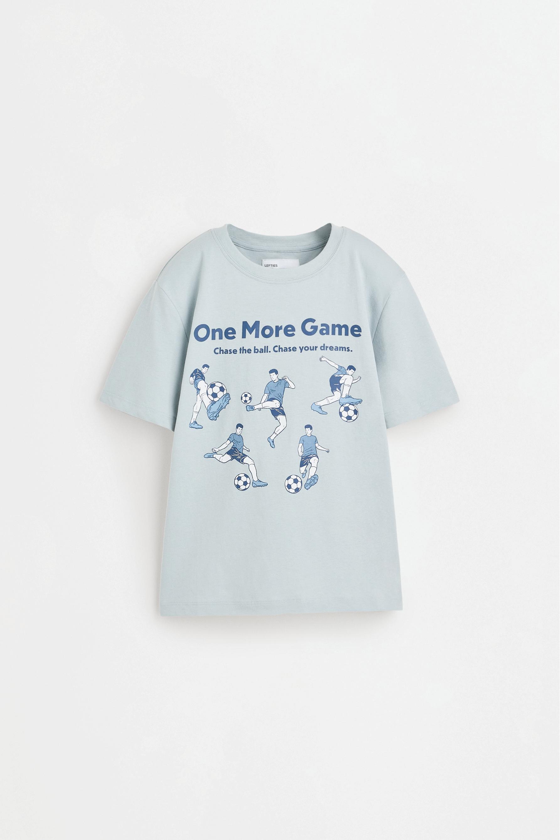 Short printed pyjamas — BLUE