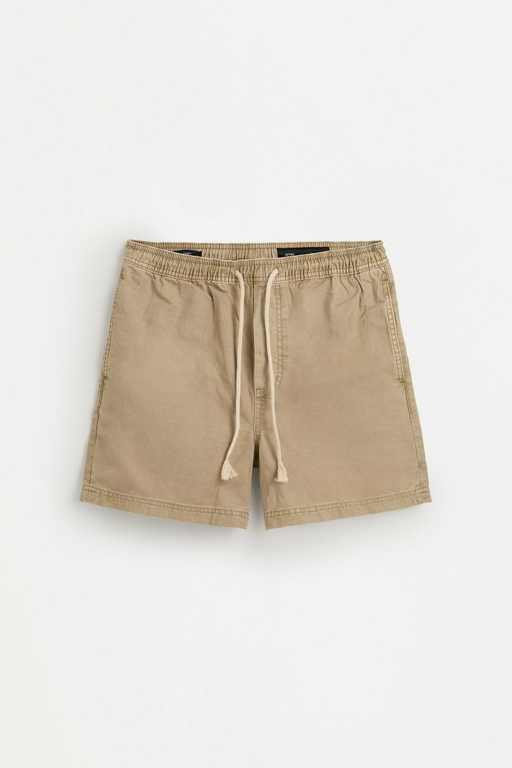 Jogger Bermuda shorts — PALE OCHRE