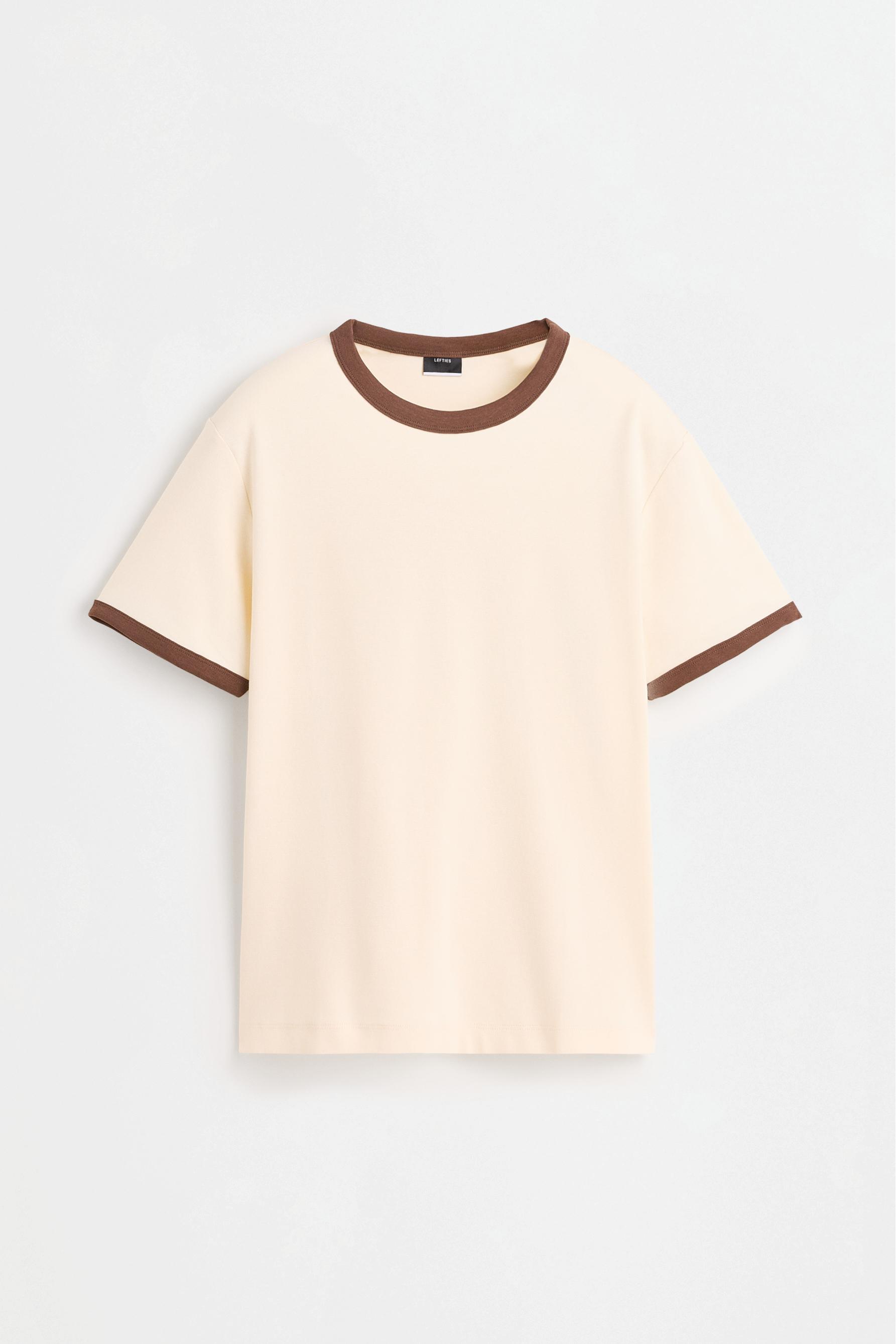 Contrast T-shirt — BUTTER