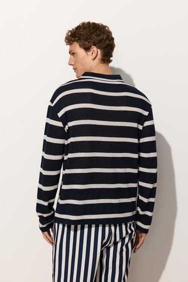 Striped polo shirt — OFF WHITE 4