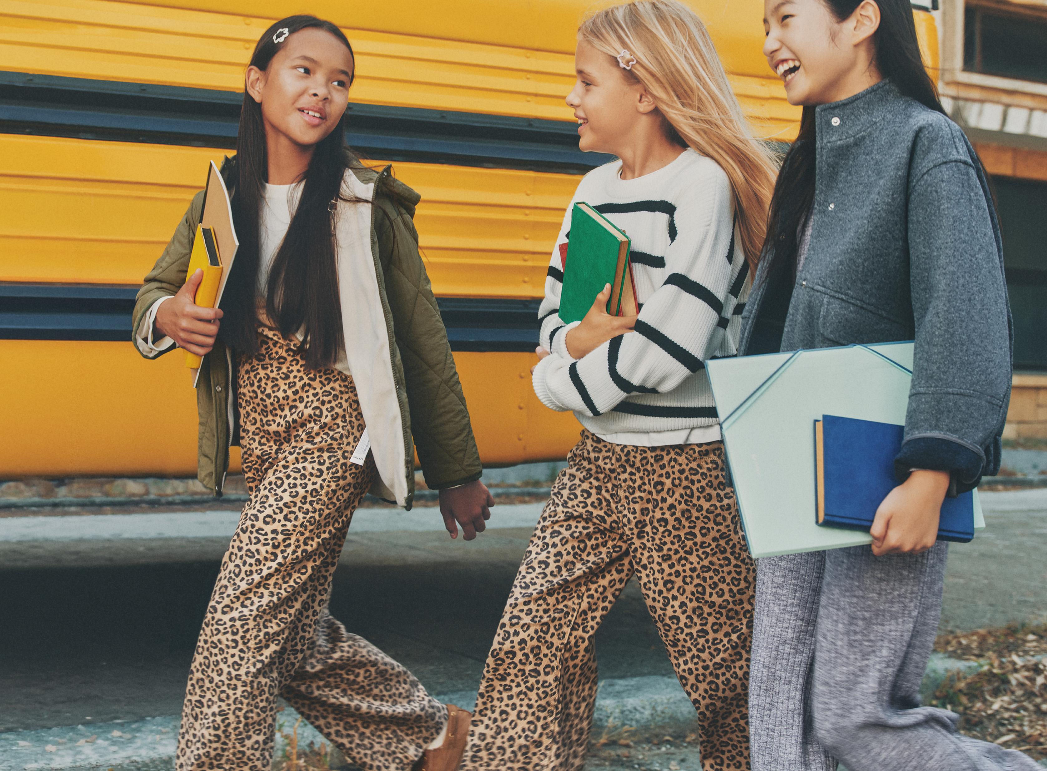 Animal print jeans — MINK