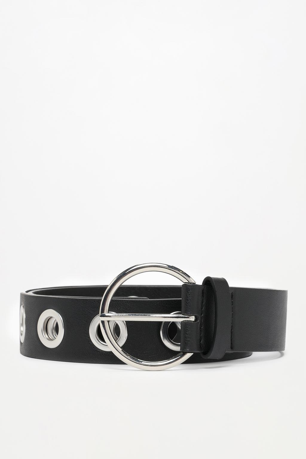 Belt with eyelets