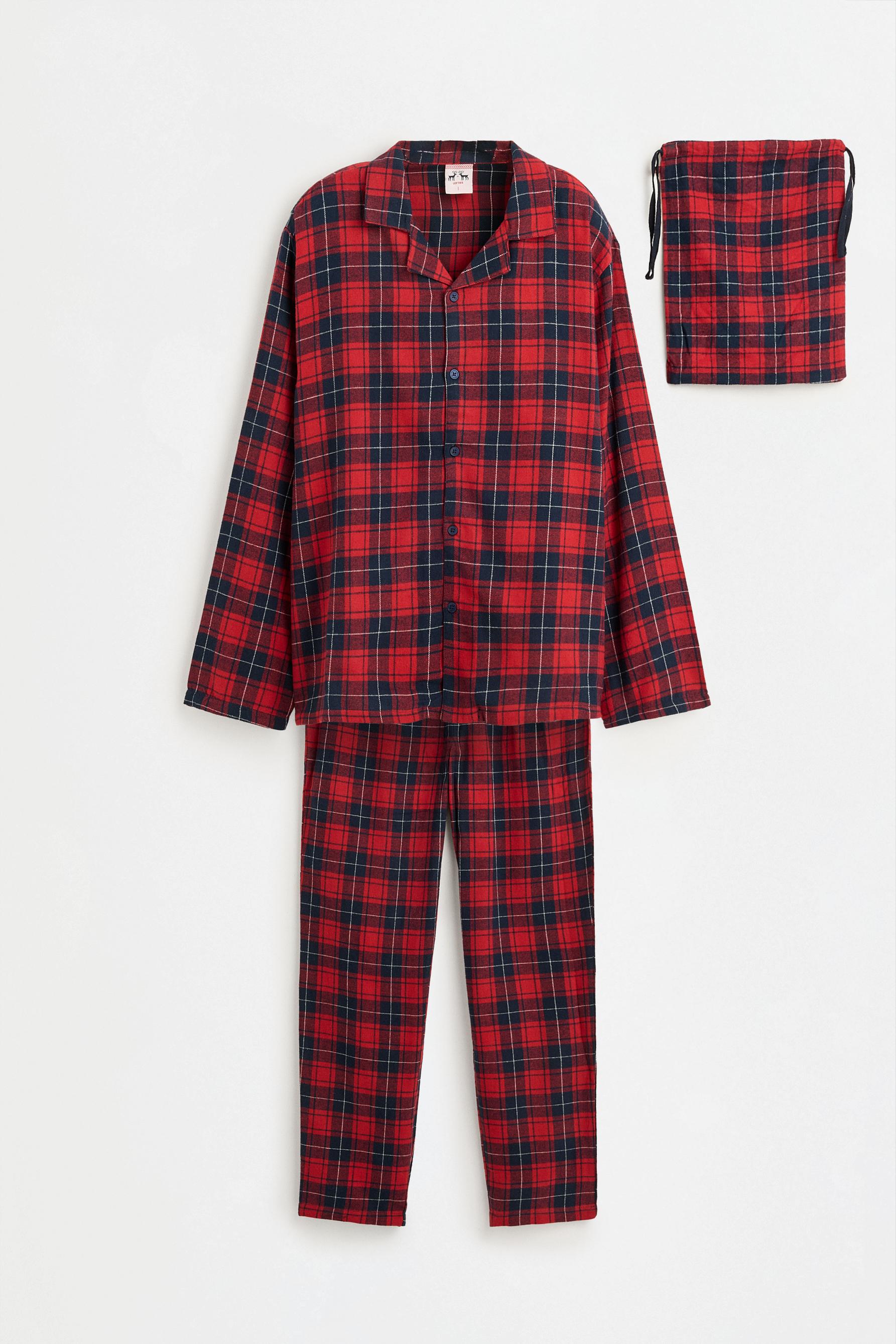 Hombre | Pijama camisero cuadros