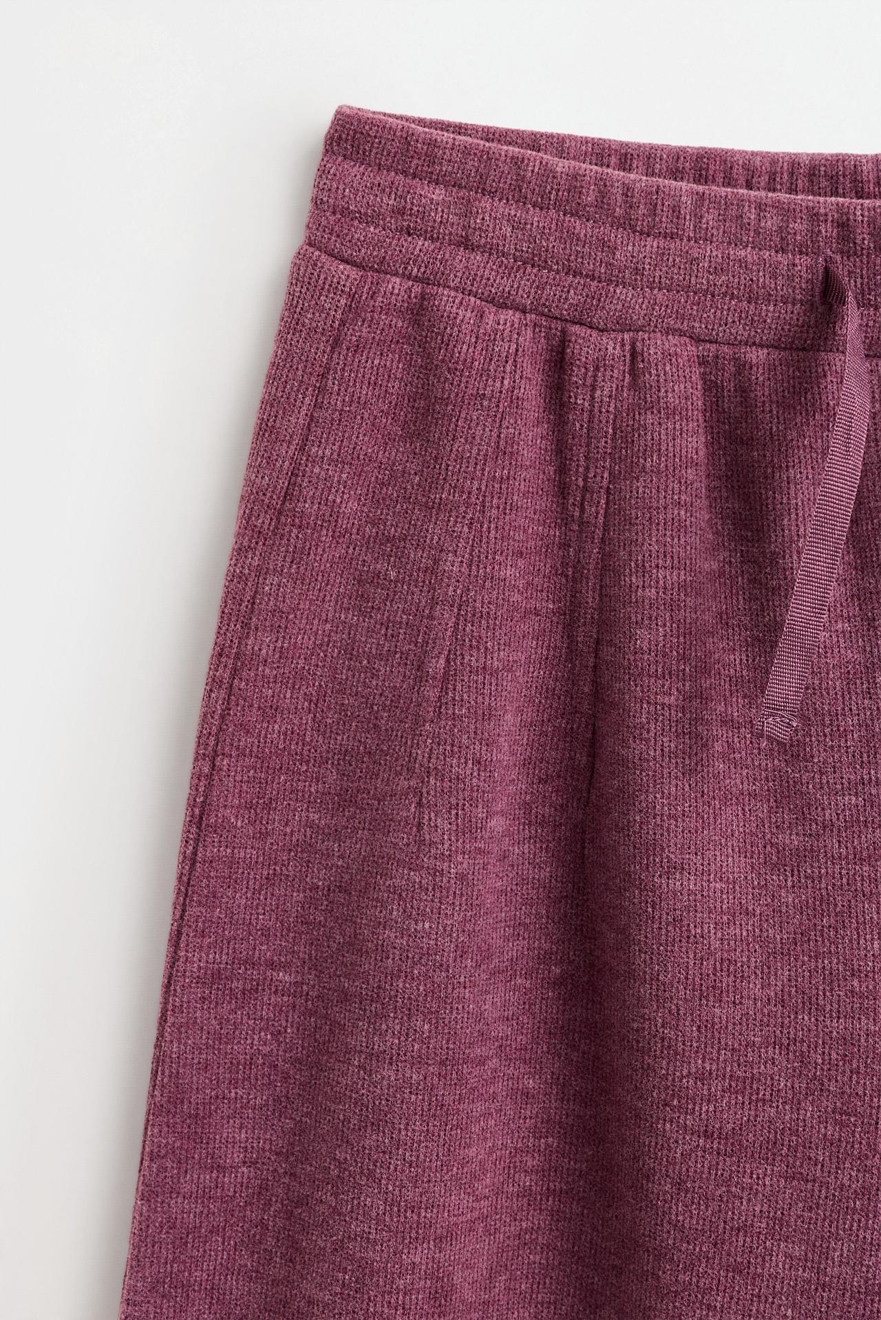 Barrel bias cut trousers — PINK
