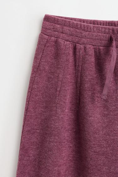 Barrel bias cut trousers — PINK 3