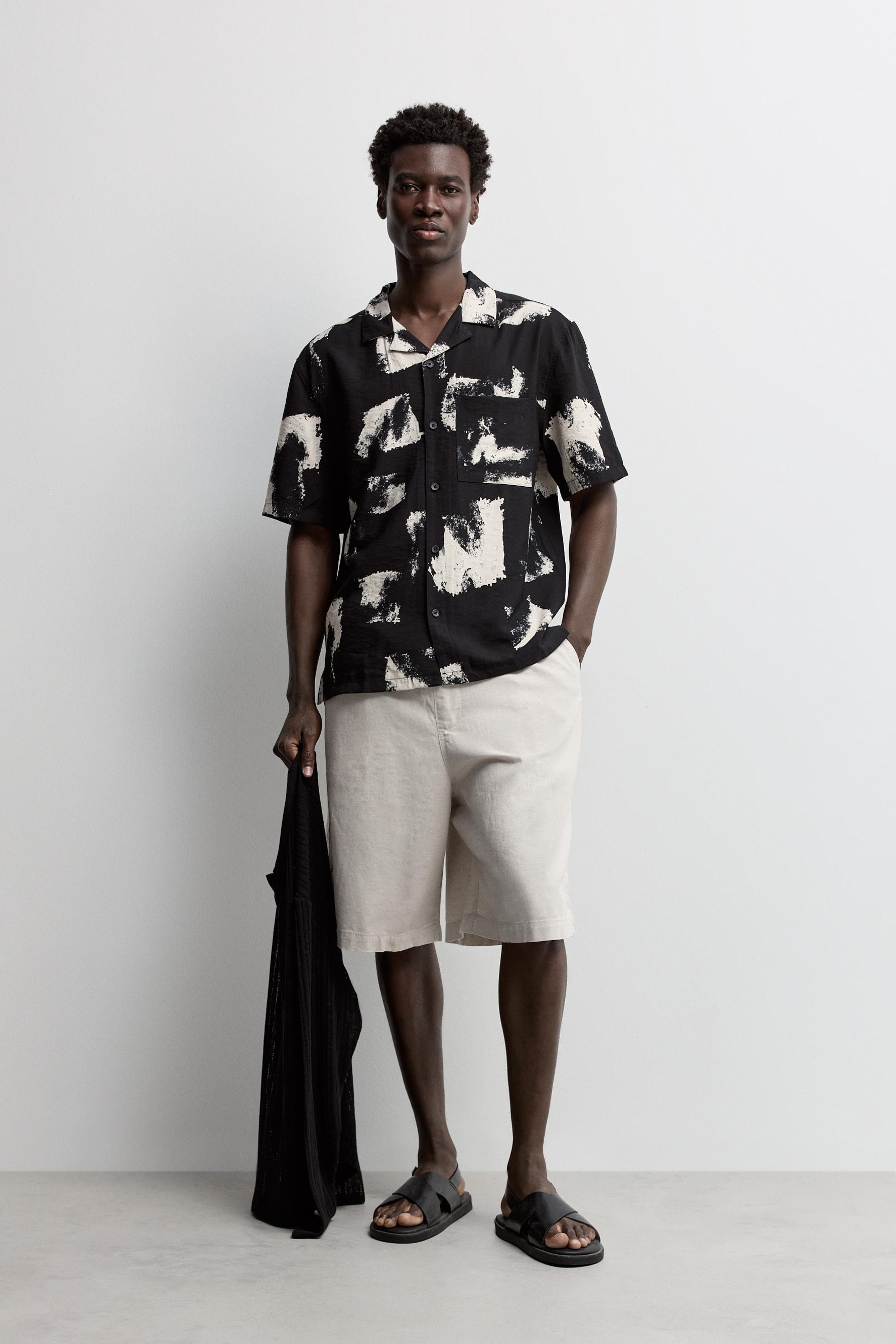 Resort shirt — BLACK