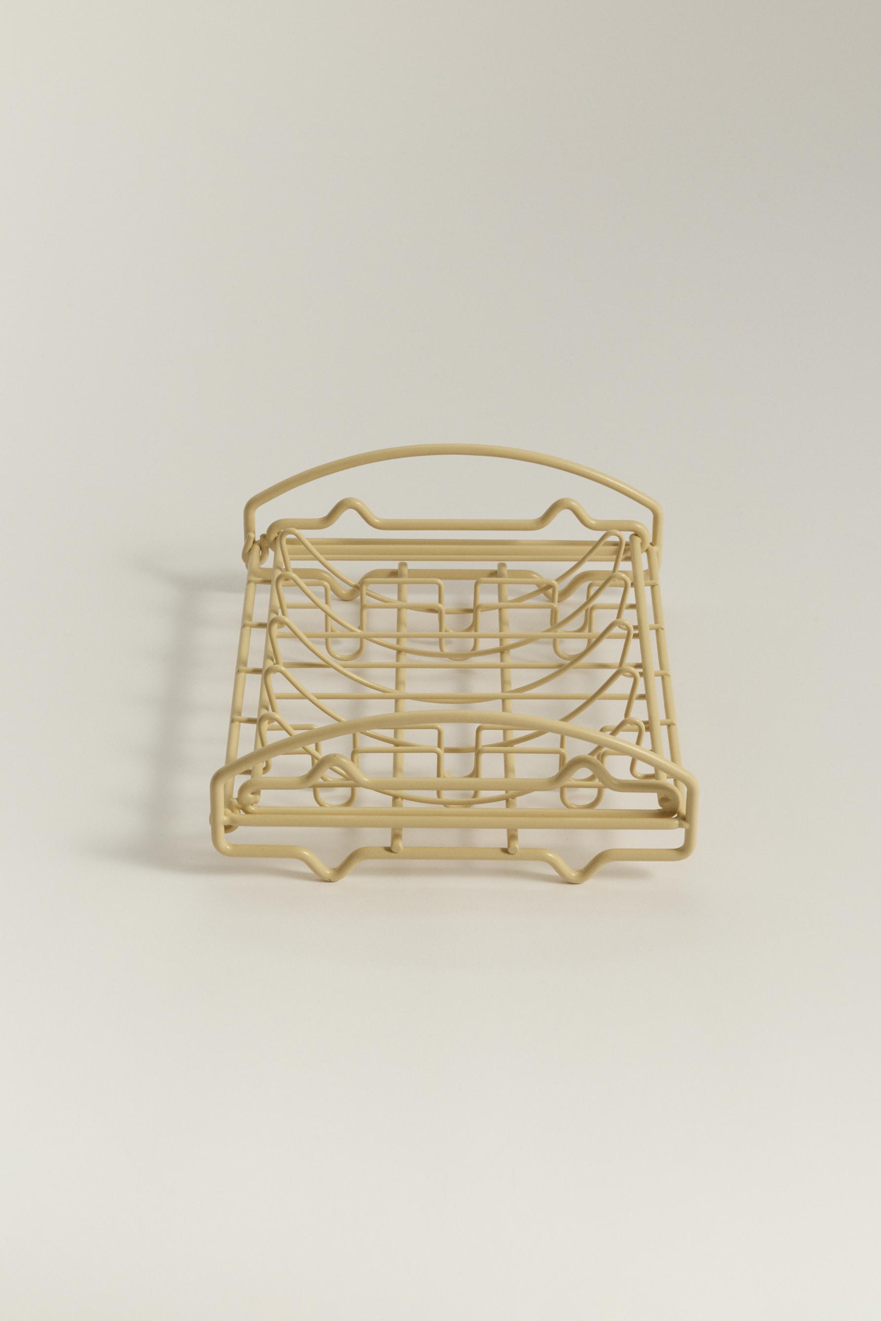 Escurreplatos metálico