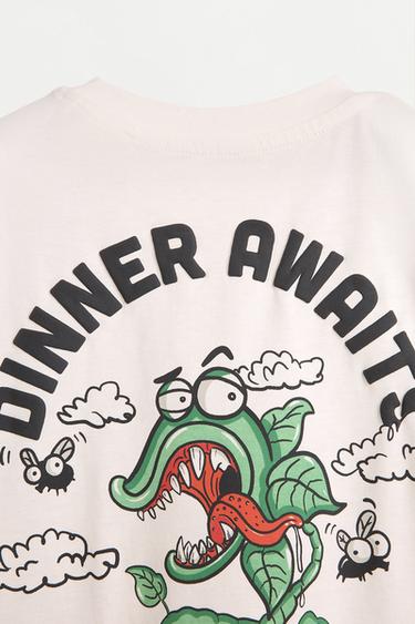 T-shirt with pocket and back maxi print — OFF WHITE 4