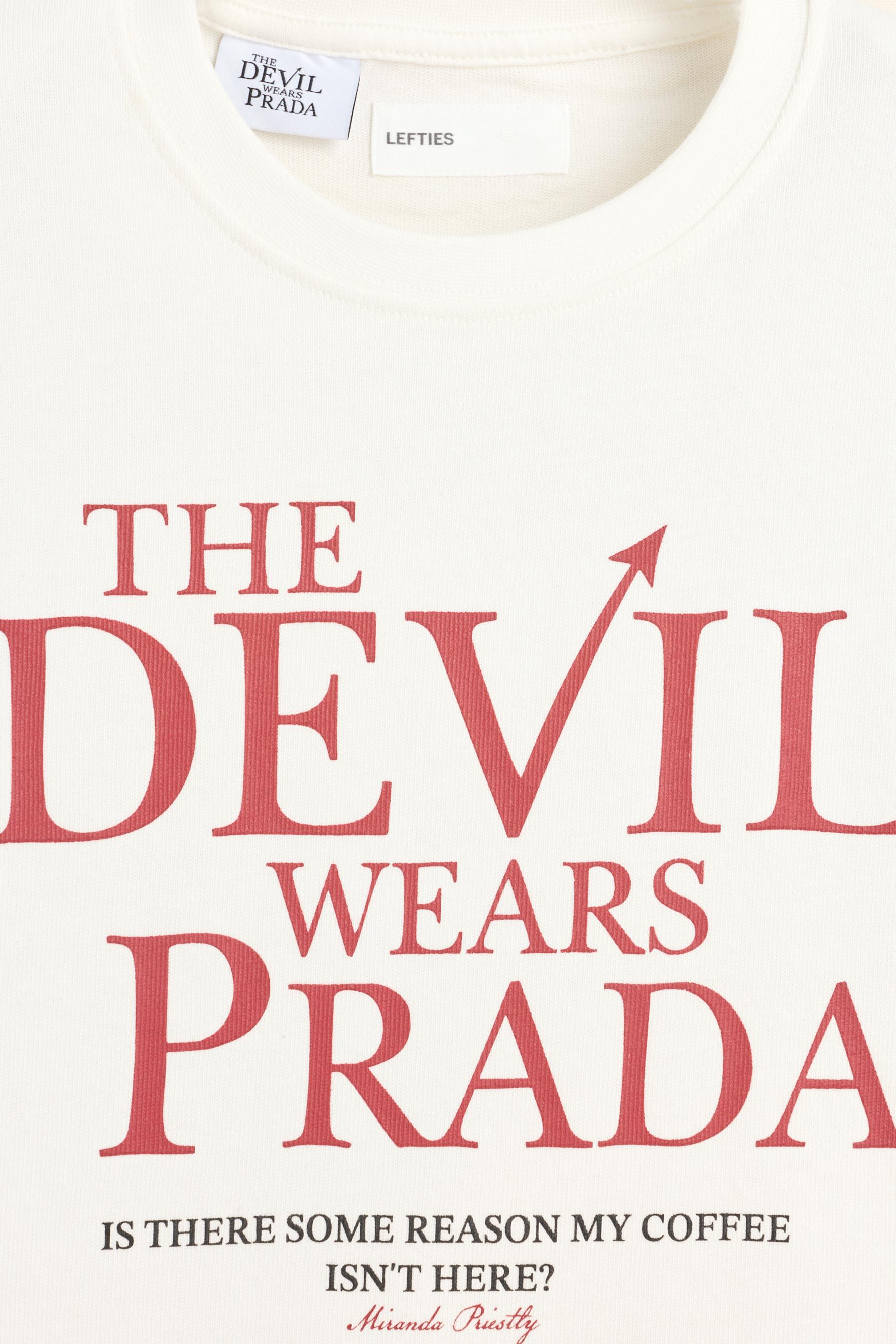 The Devil Wears Prada ©Disney T-shirt — OFF WHITE