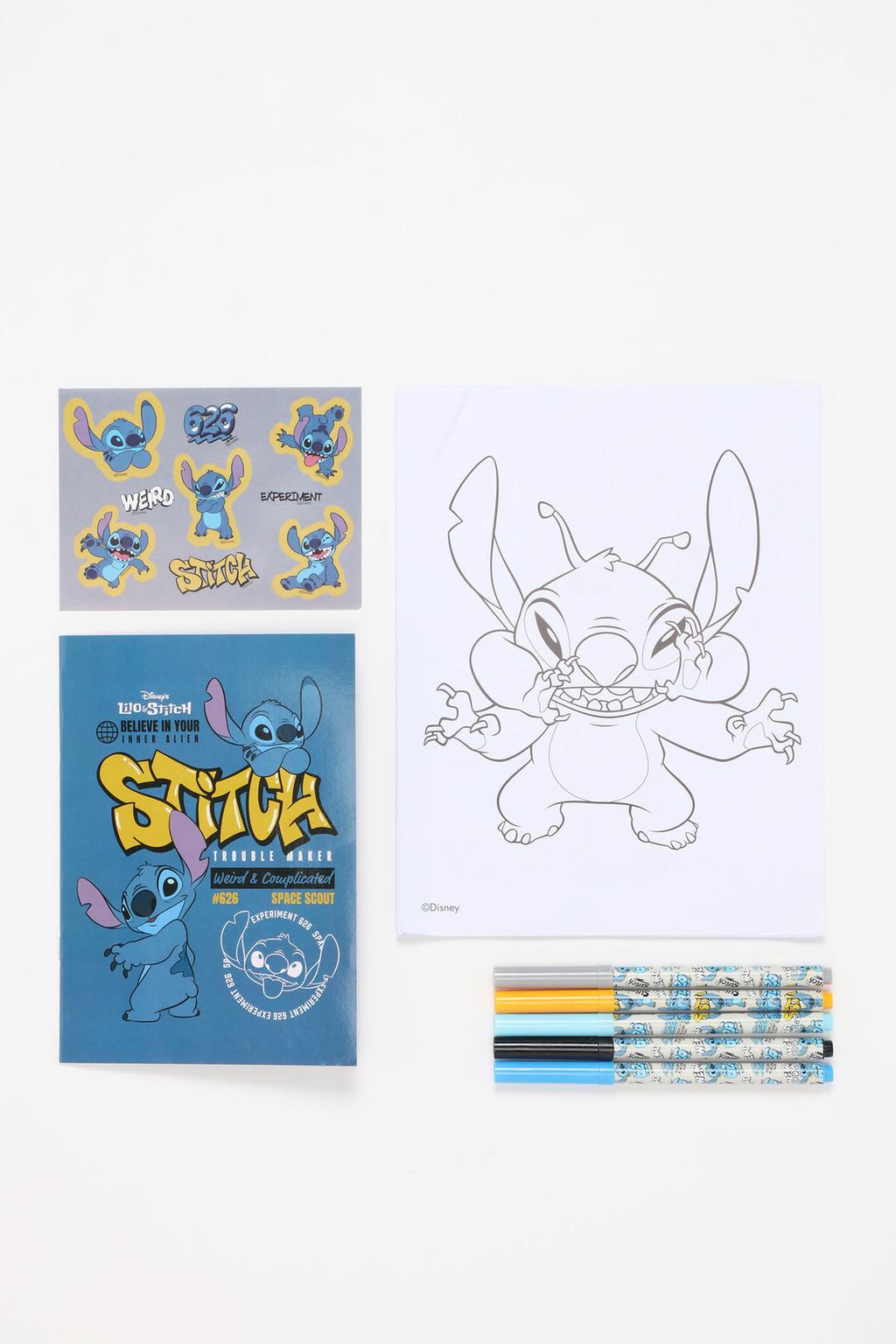 Colourable Stitch ©Disney set